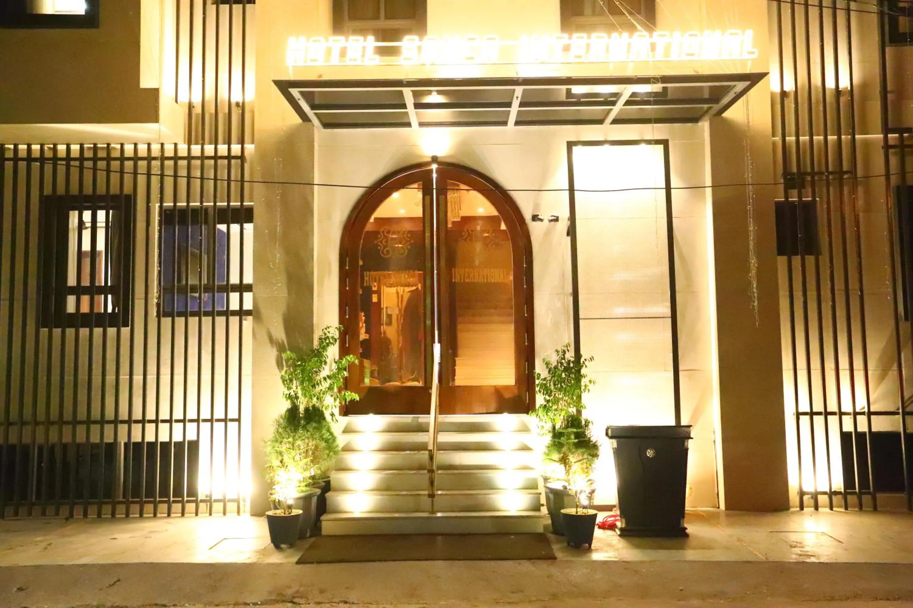 Facade/entrance in Sanca International Hotel in Patel Nagar Delhi