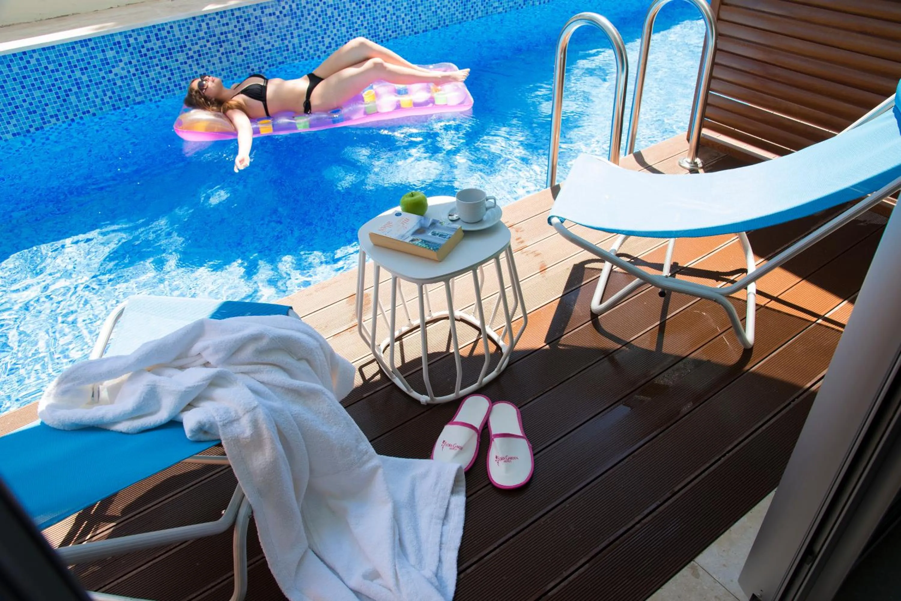 Balcony/Terrace in Flora Garden Ephesus Kusadasi - All Inclusive