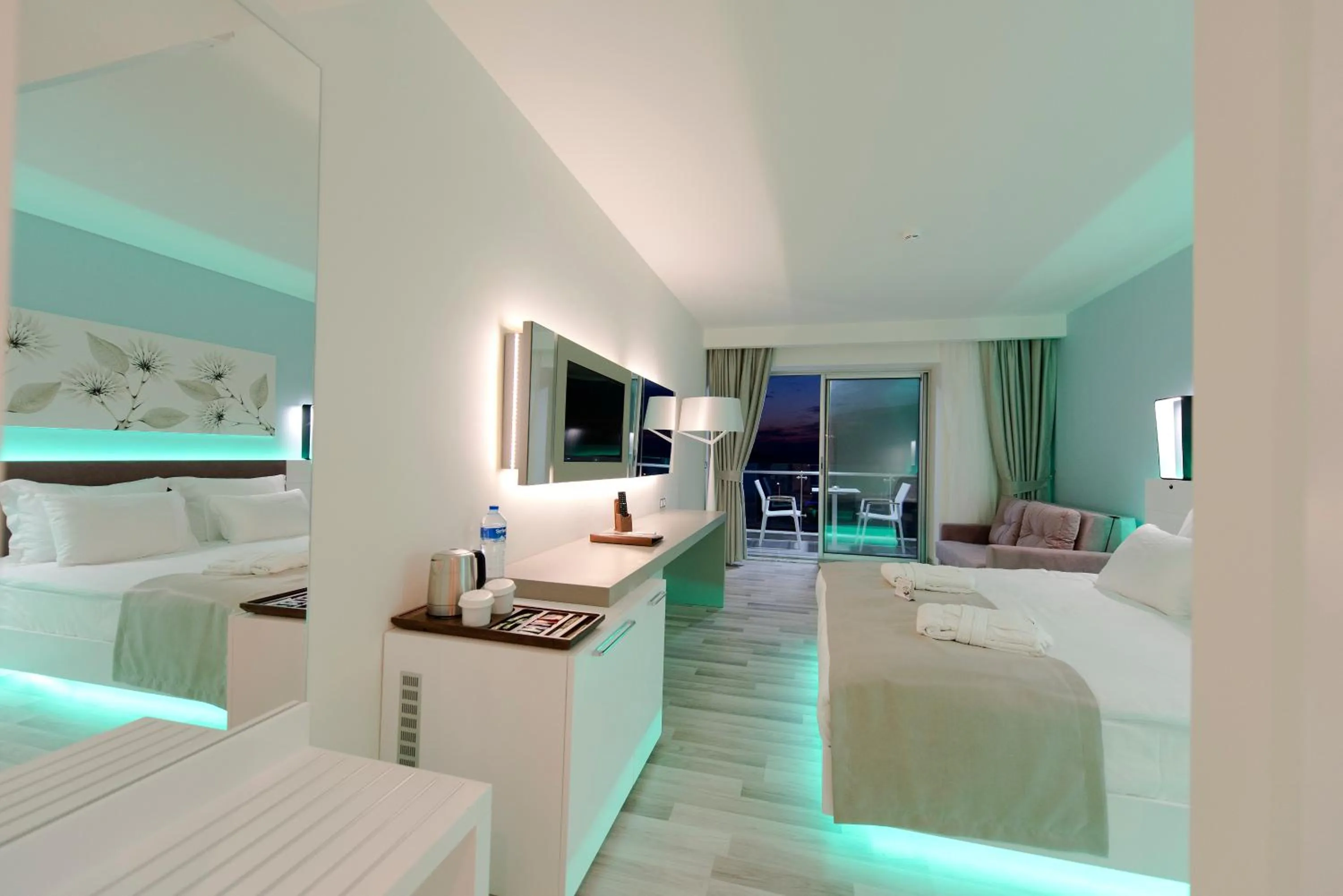 TV and multimedia, Bed in Flora Garden Ephesus Kusadasi - All Inclusive