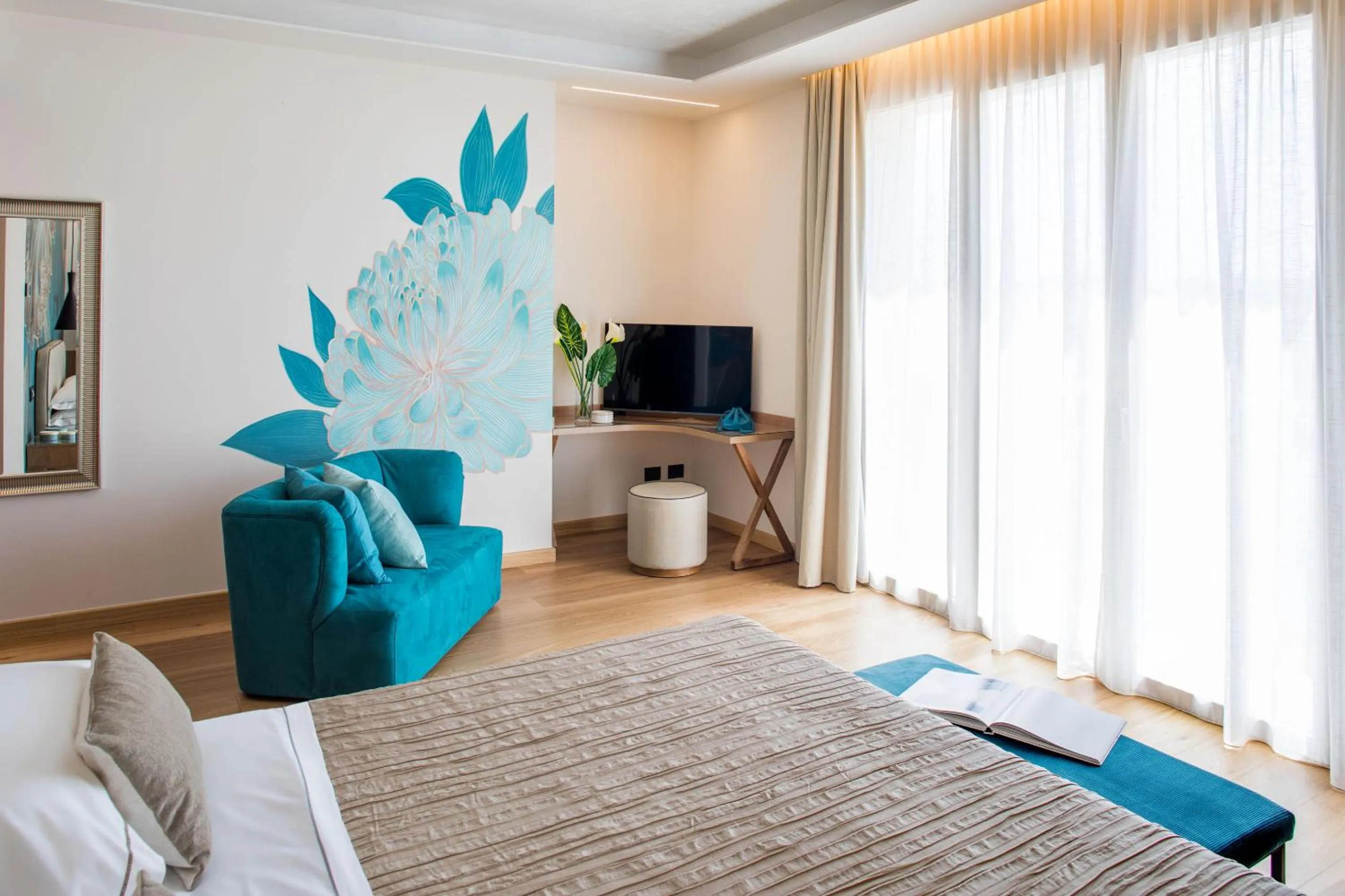 Bedroom, Bed in Hotel Torino Wellness & Spa