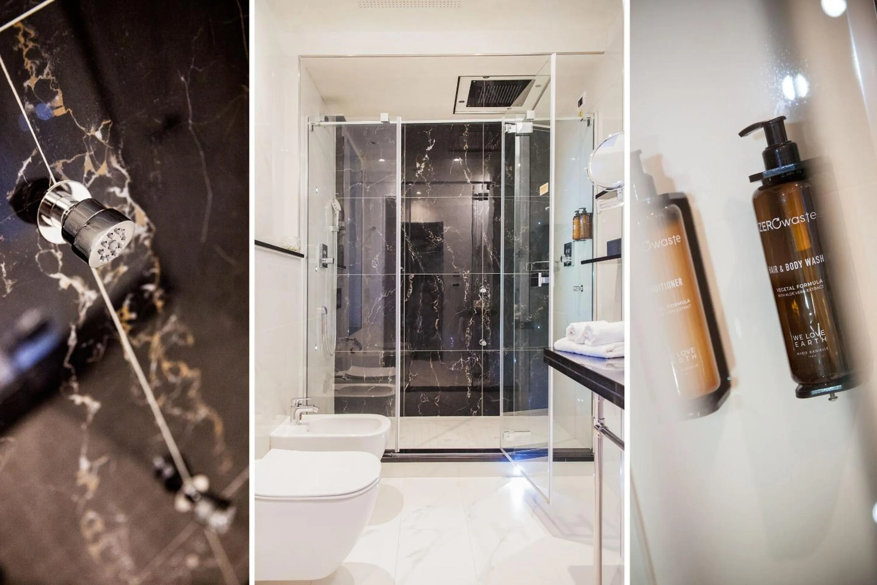 Shower in Hotel Torino Wellness & Spa