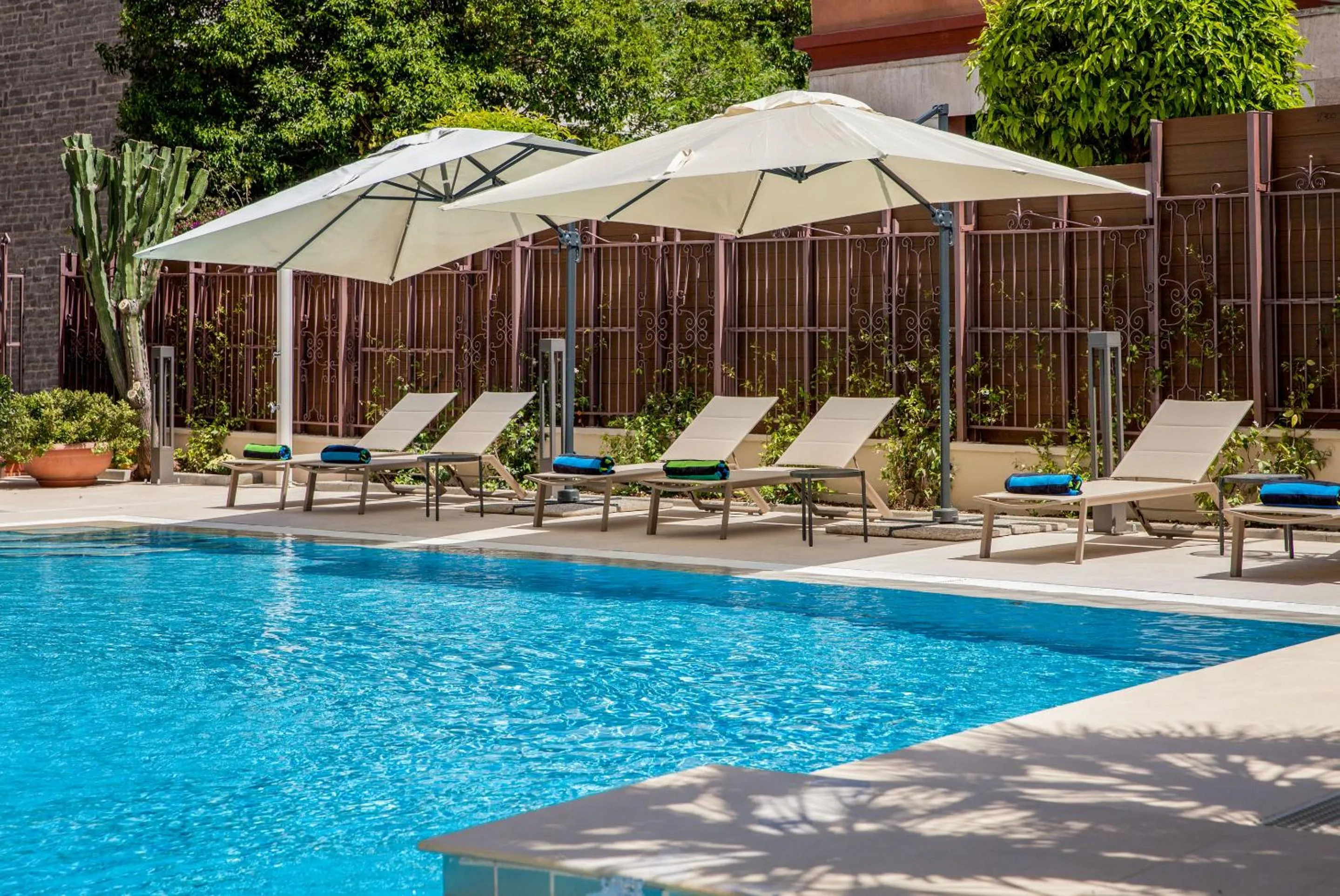 Swimming pool in Hotel Torino Wellness & Spa