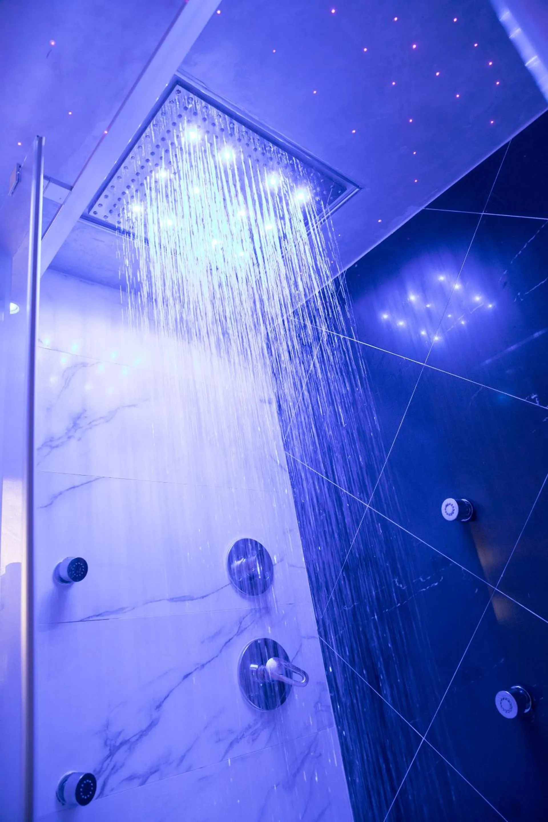 Shower in Hotel Torino Wellness & Spa