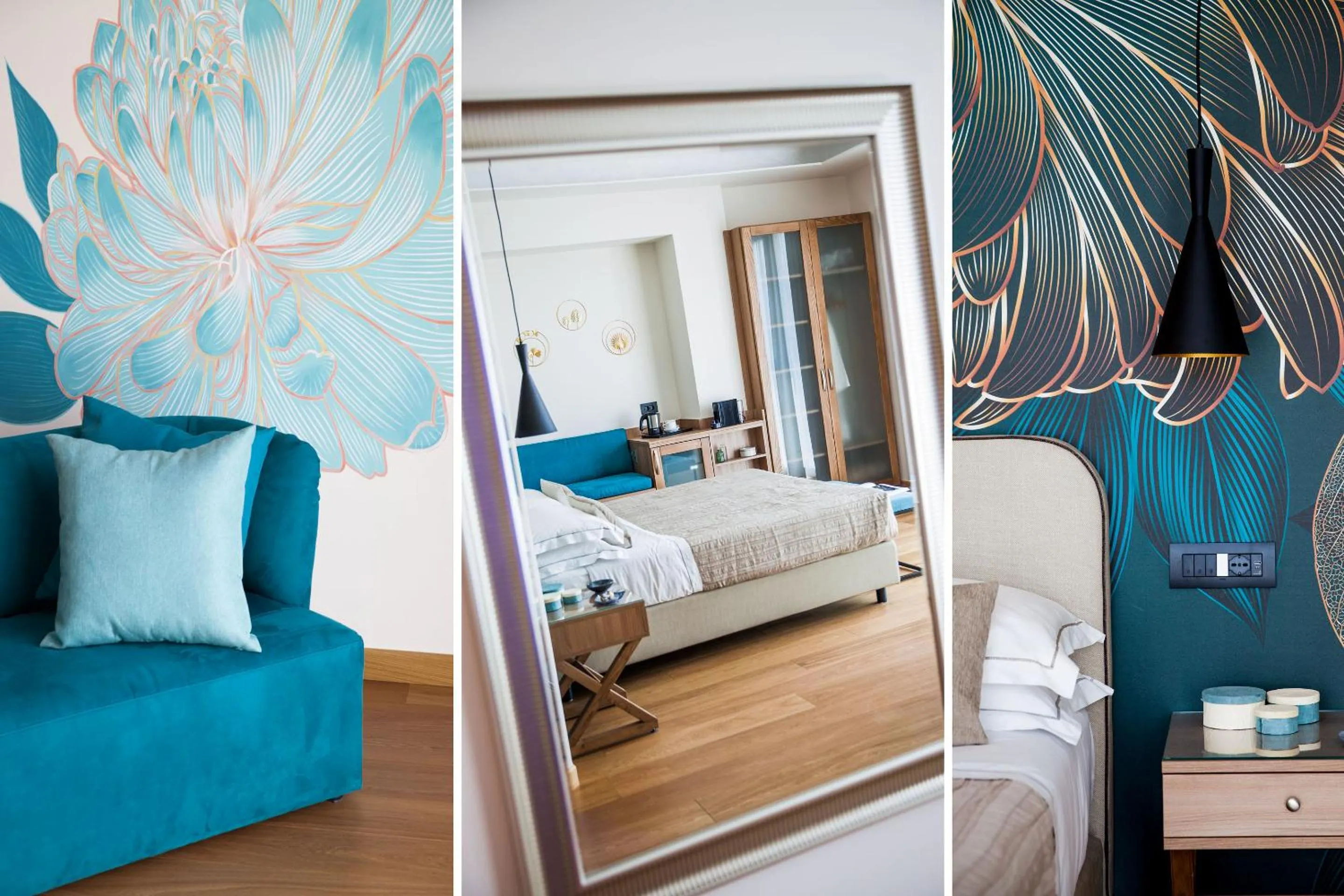 Decorative detail, Bed in Hotel Torino Wellness & Spa