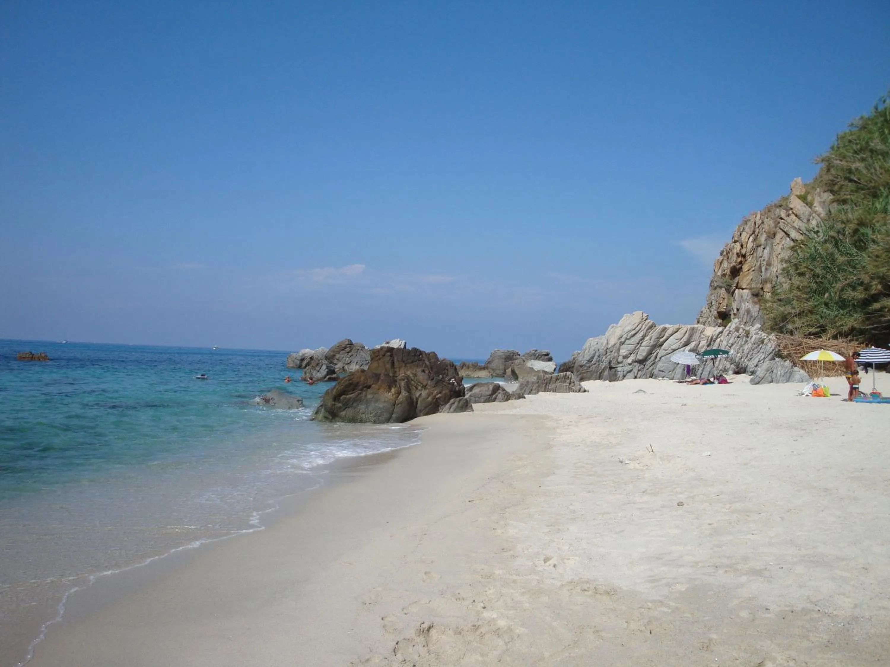 Beach in Hotel Tirreno