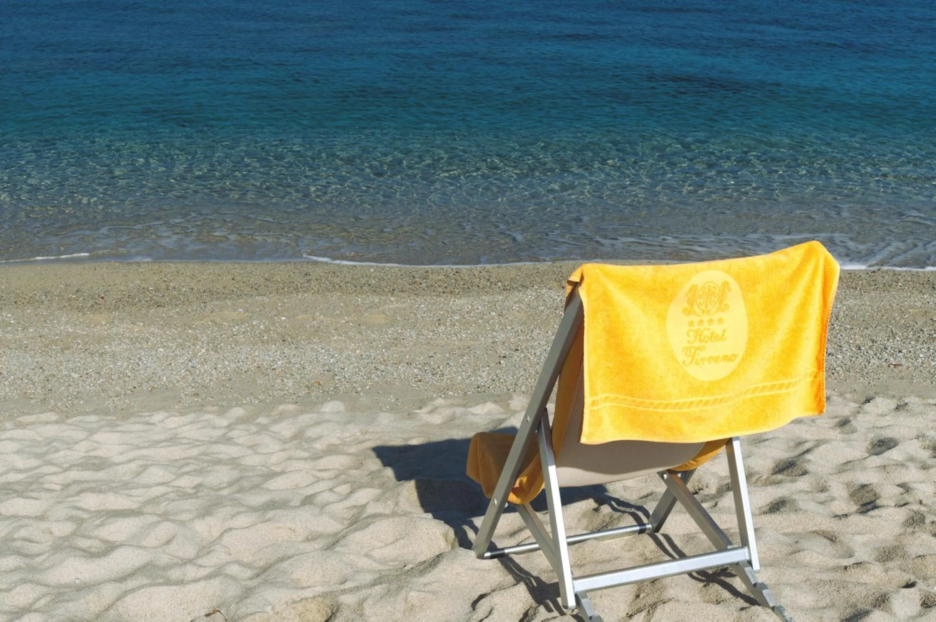 Beach in Hotel Tirreno