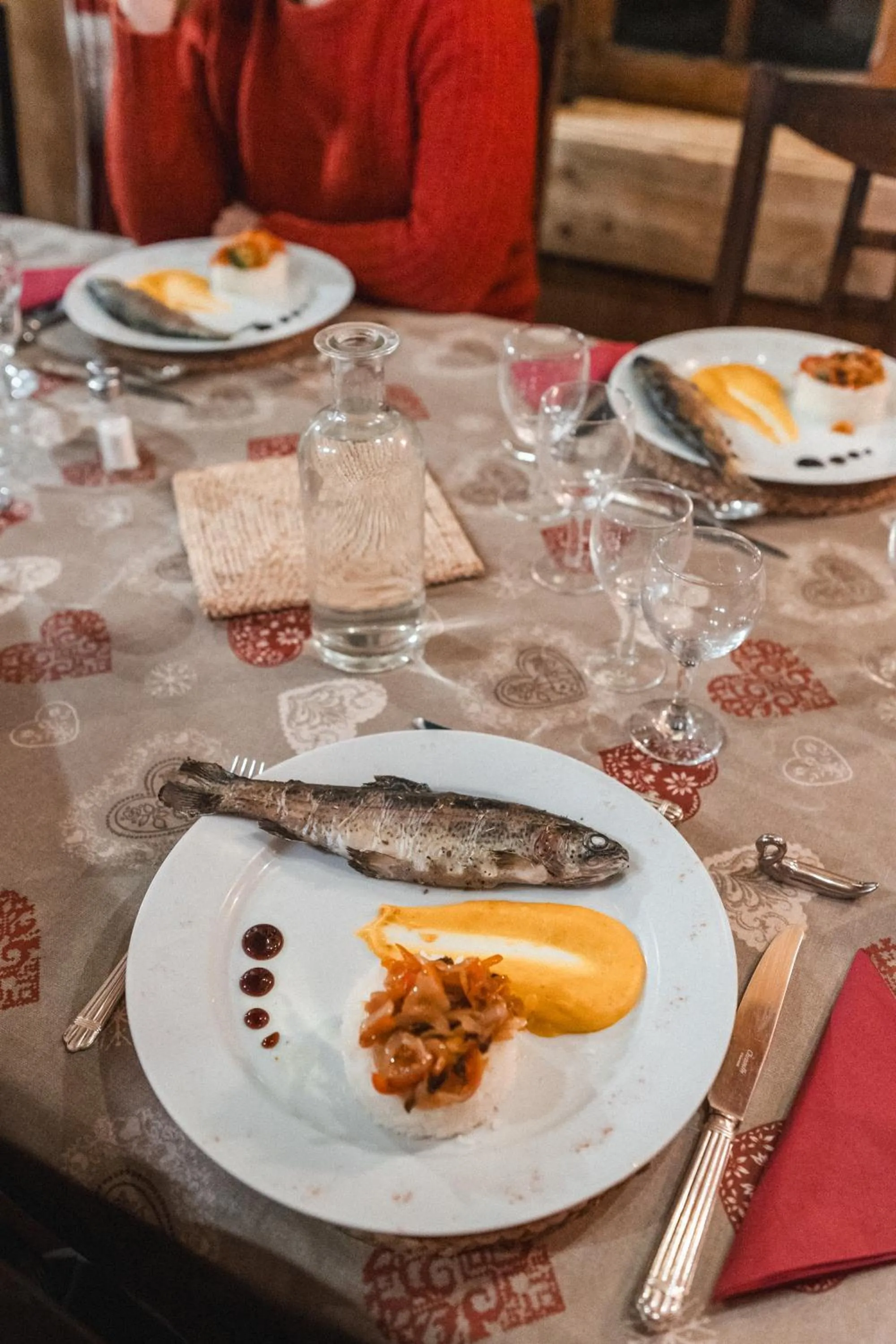 Restaurant/places to eat in Les Ruisseaux