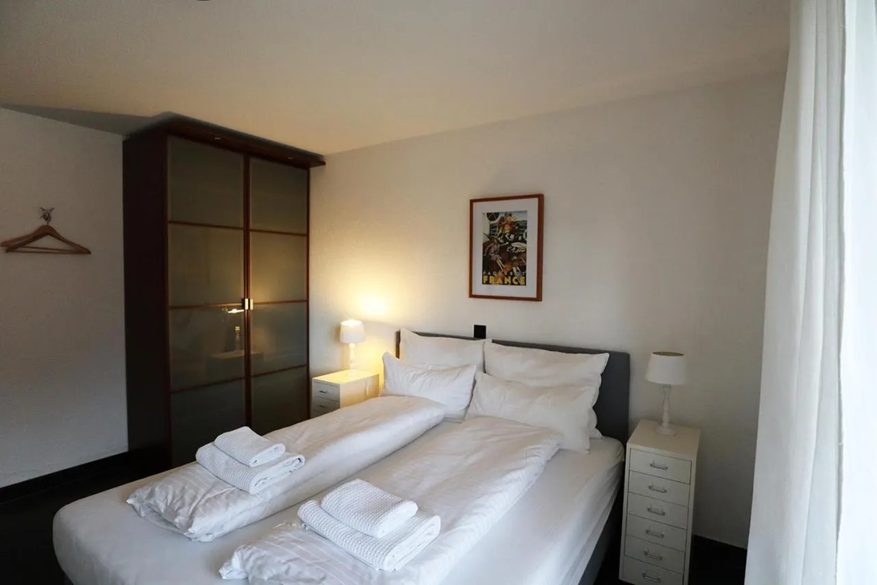 Bed in Lauchernalp Resort Residences