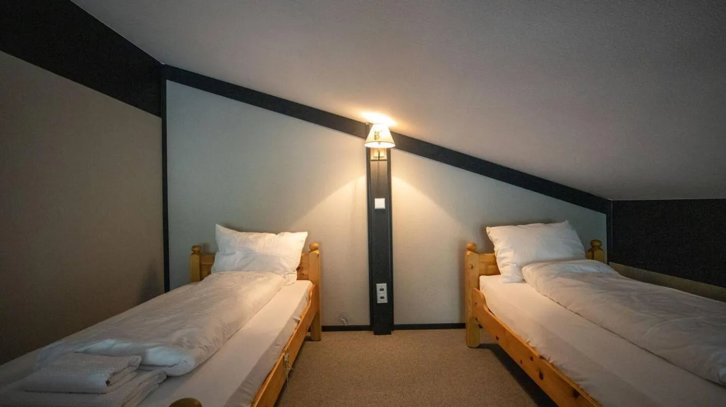 Bed in Lauchernalp Resort Residences