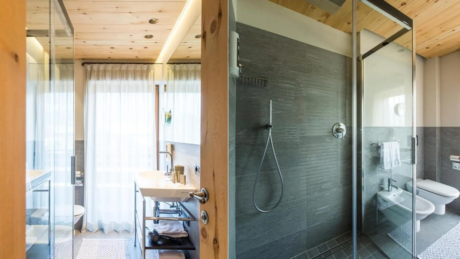 Shower in La Genzianella Bormio