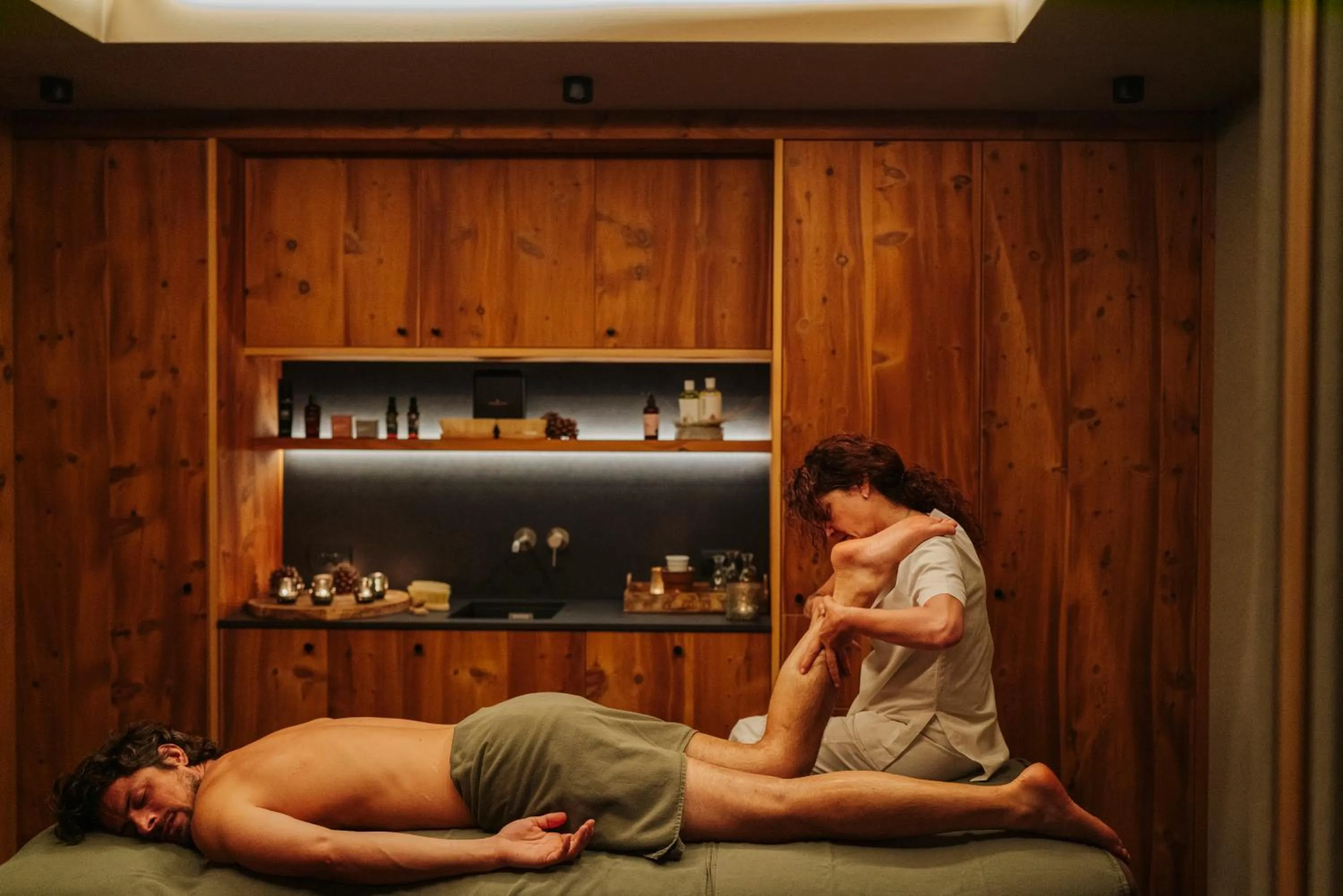 Spa and wellness centre/facilities in La Genzianella Bormio