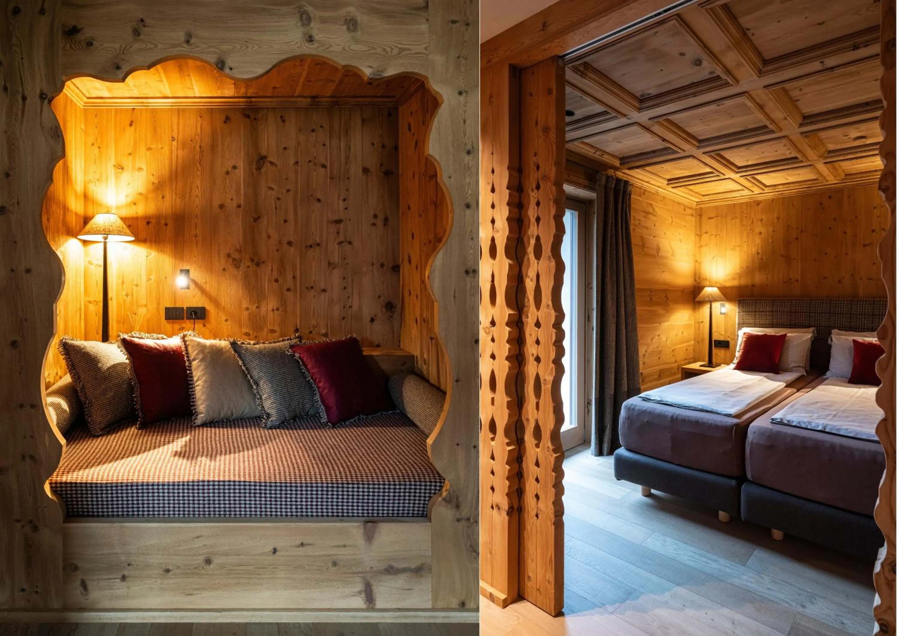 Photo of the whole room, Bed in La Genzianella Bormio