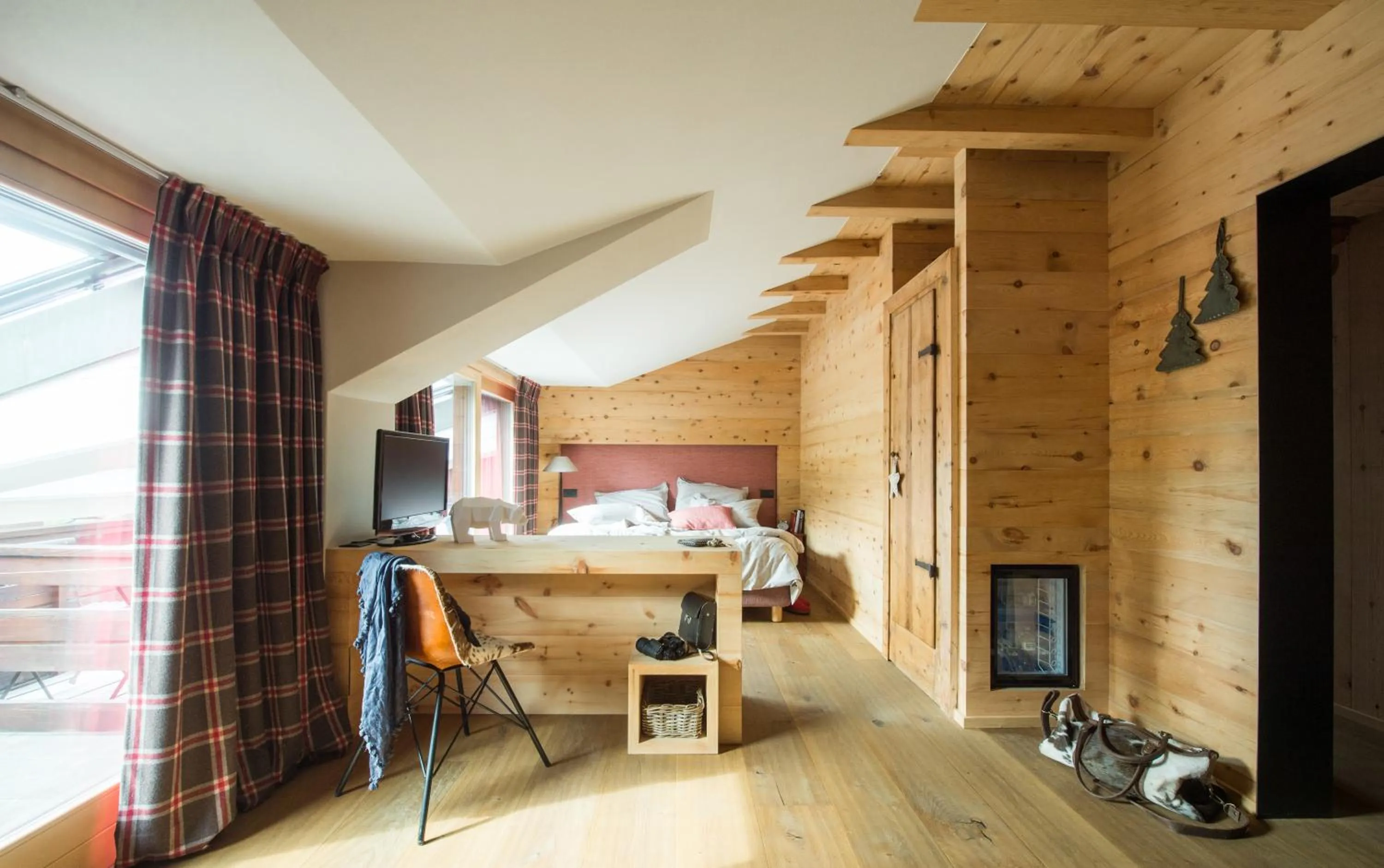 Living room in La Genzianella Bormio