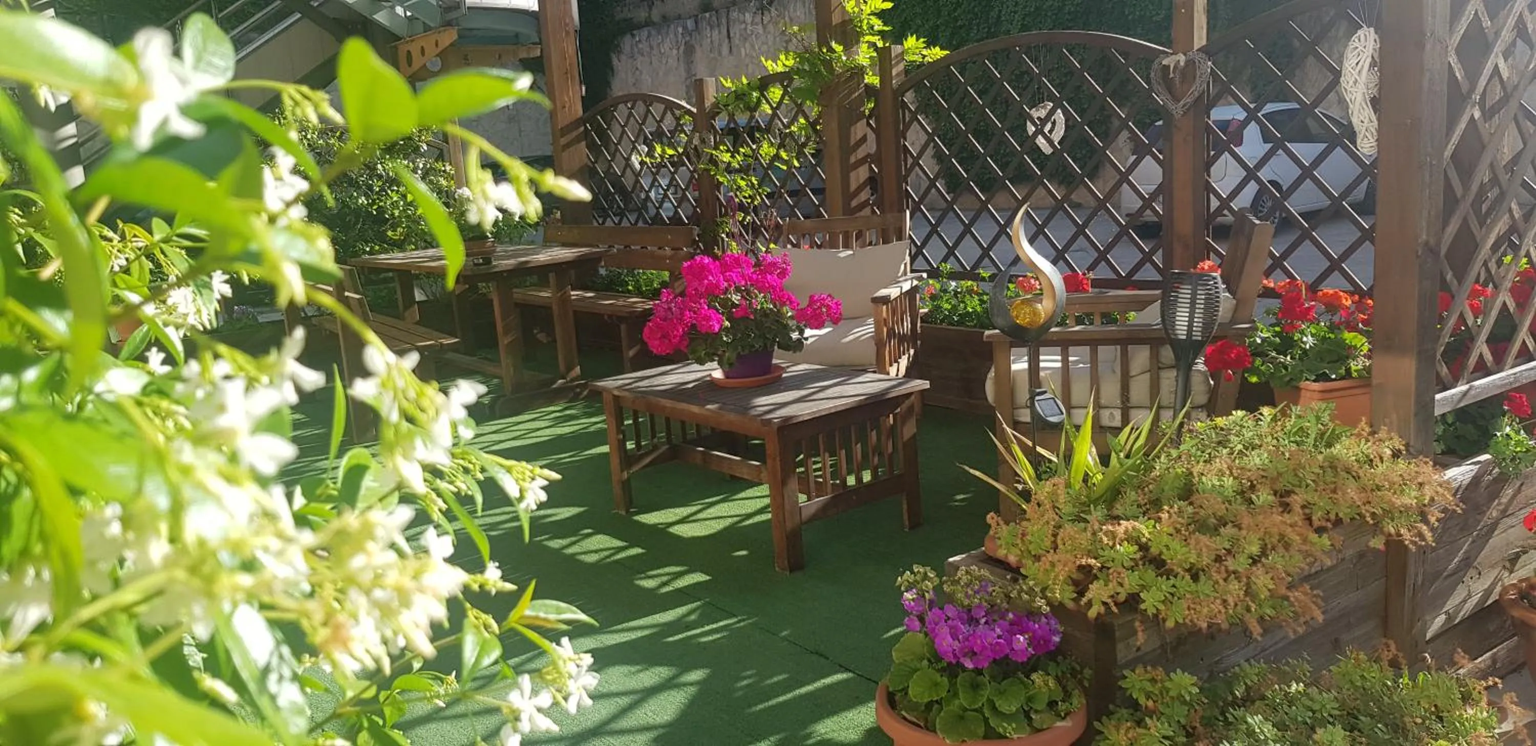 Patio in Hotel Lory & Ristorante Ferraro