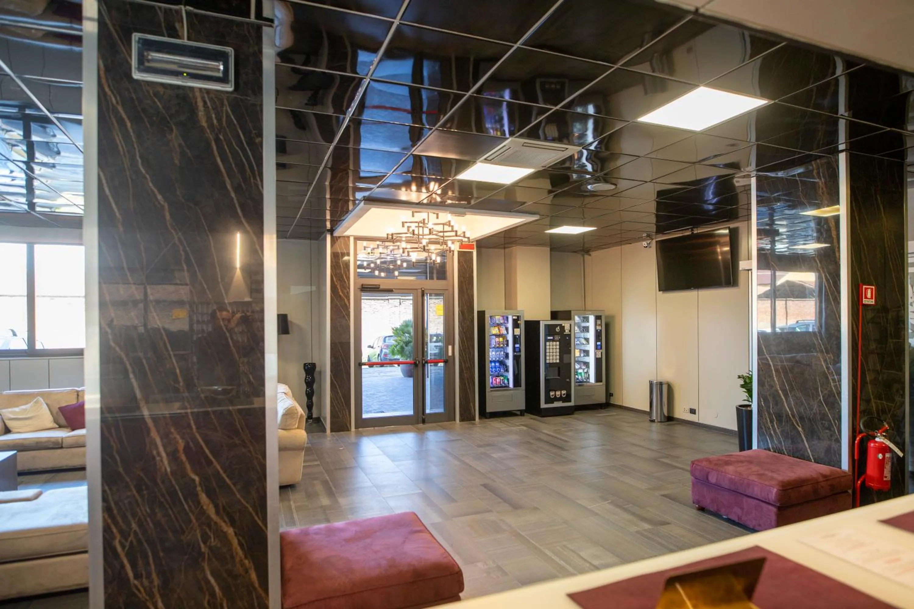 Lobby or reception in Tiby Hotel