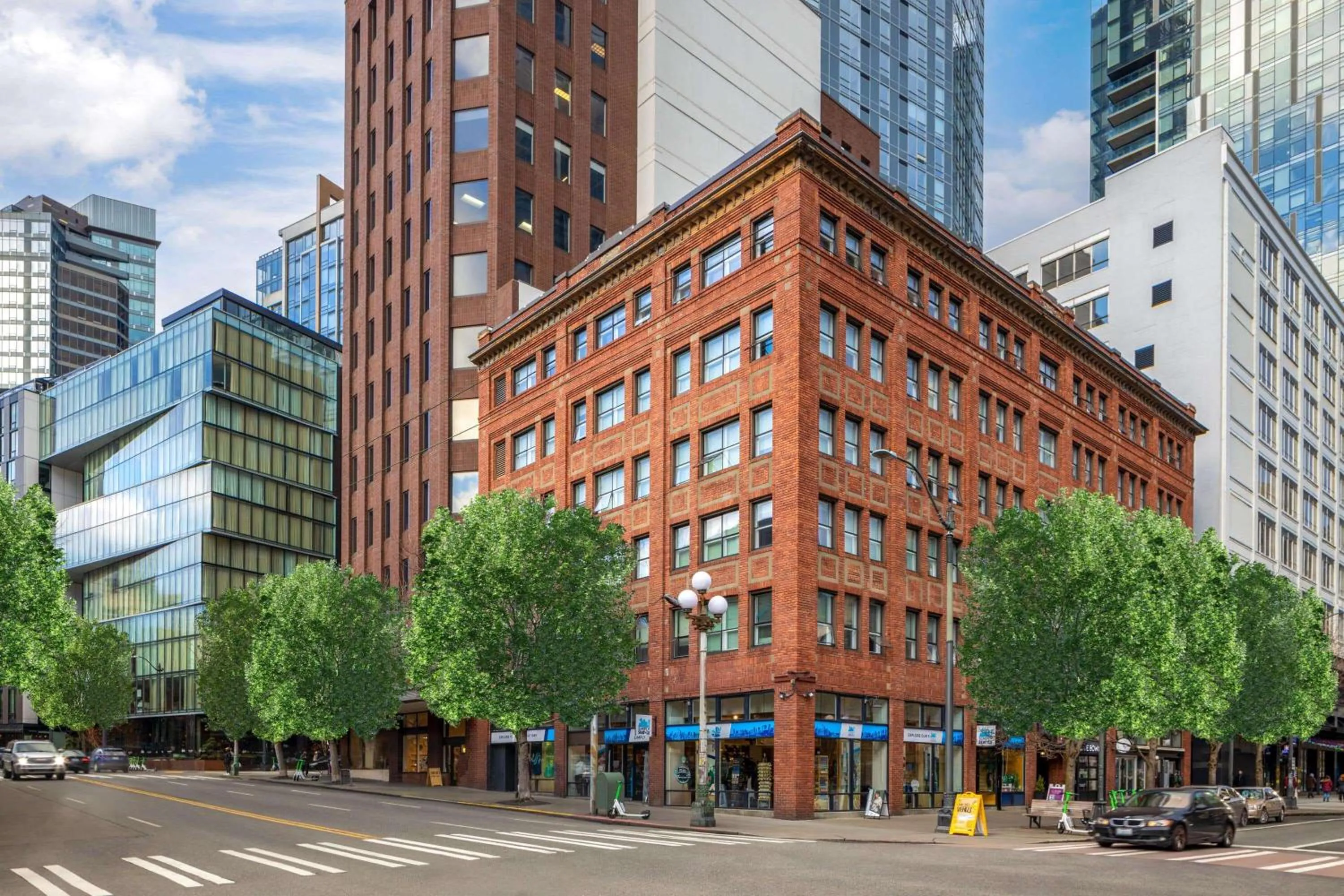 Property building in Reside Seattle Downtown, a Wyndham Residence