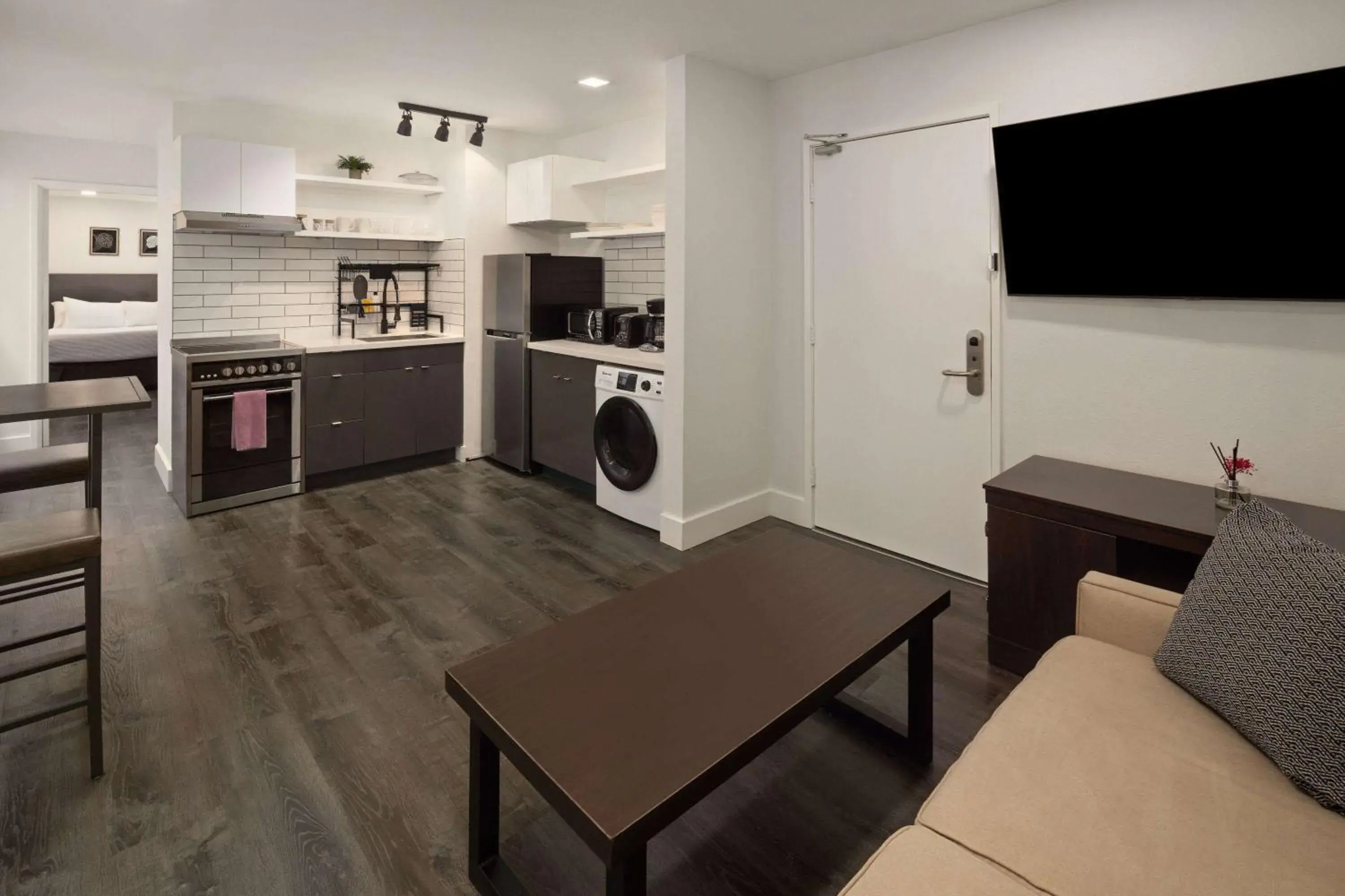 Two-Bedroom Apartment with Two Queen Beds - Non-Smoking in Reside Seattle Downtown, a Wyndham Residence Two-Bedroom Apartment with Two Queen Beds - Non-Smoking in Reside Seattle Downtown, a Wyndham Residence