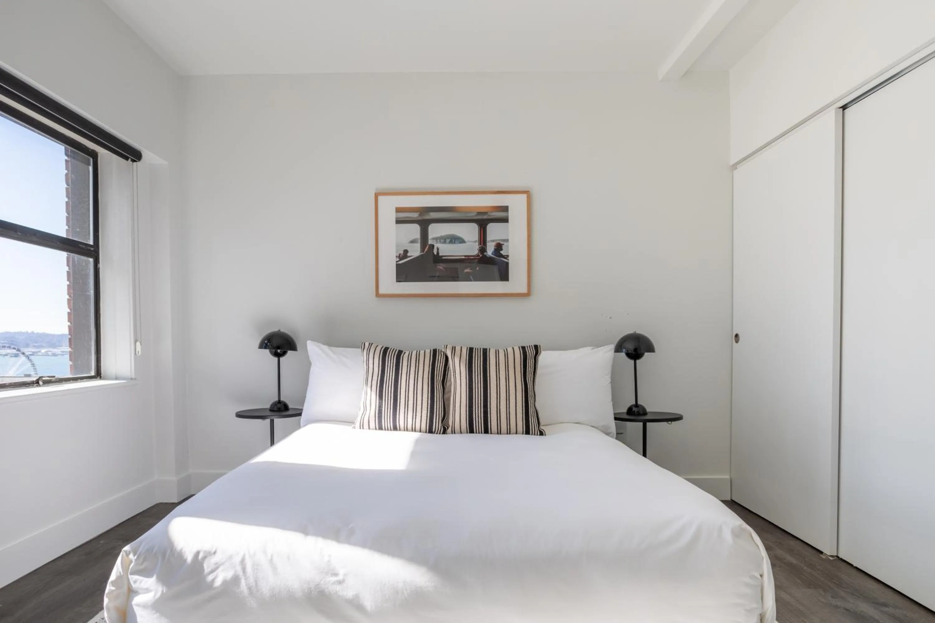 Bed in Reside Seattle Downtown, a Wyndham Residence