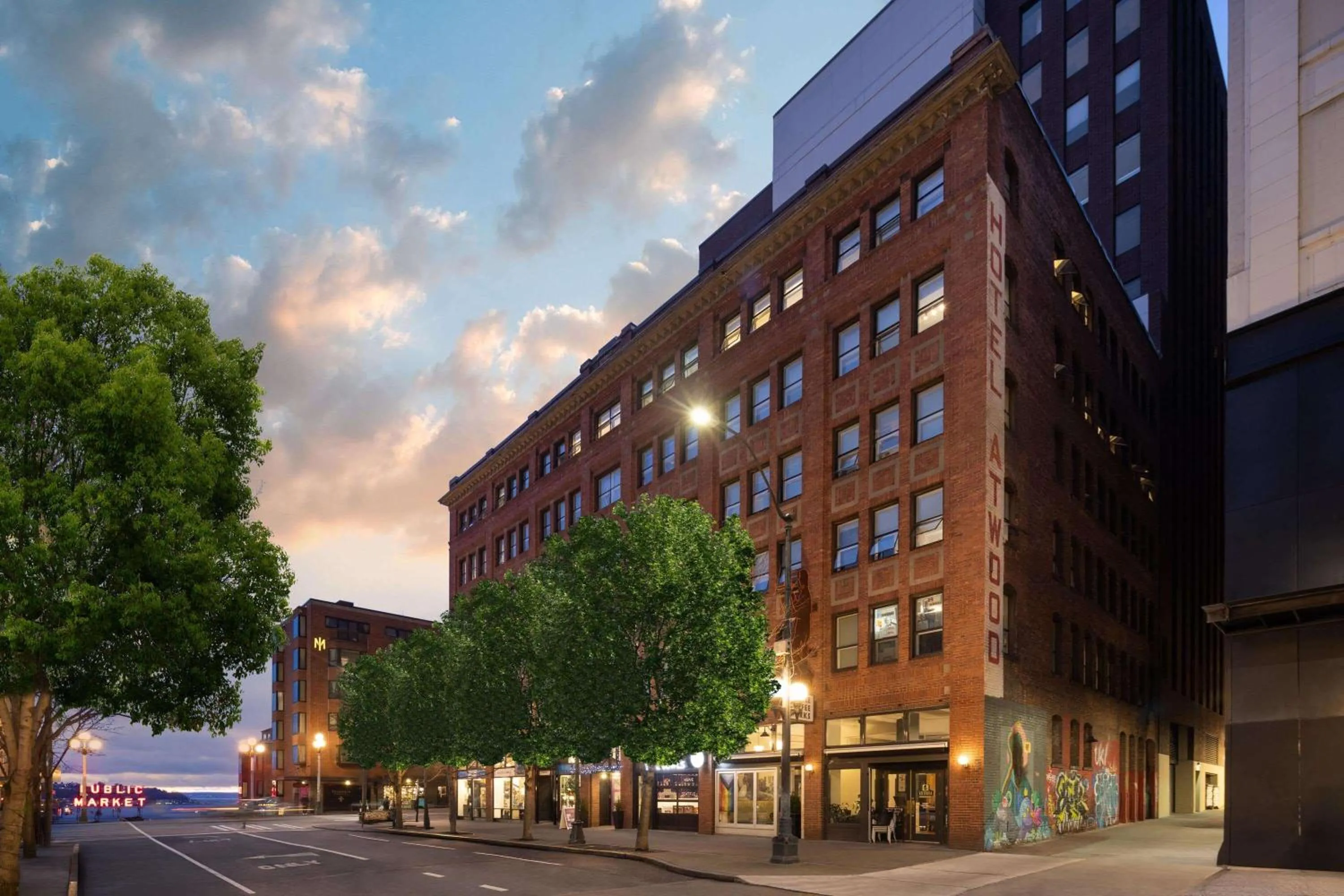 Property building in Reside Seattle Downtown, a Wyndham Residence