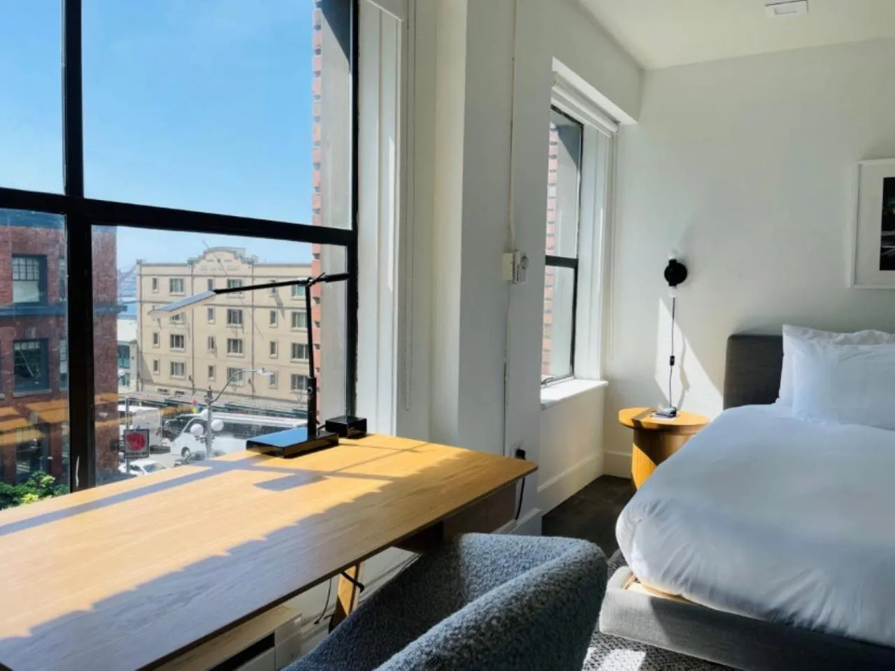 View (from property/room), Bed in Reside Seattle Downtown, a Wyndham Residence