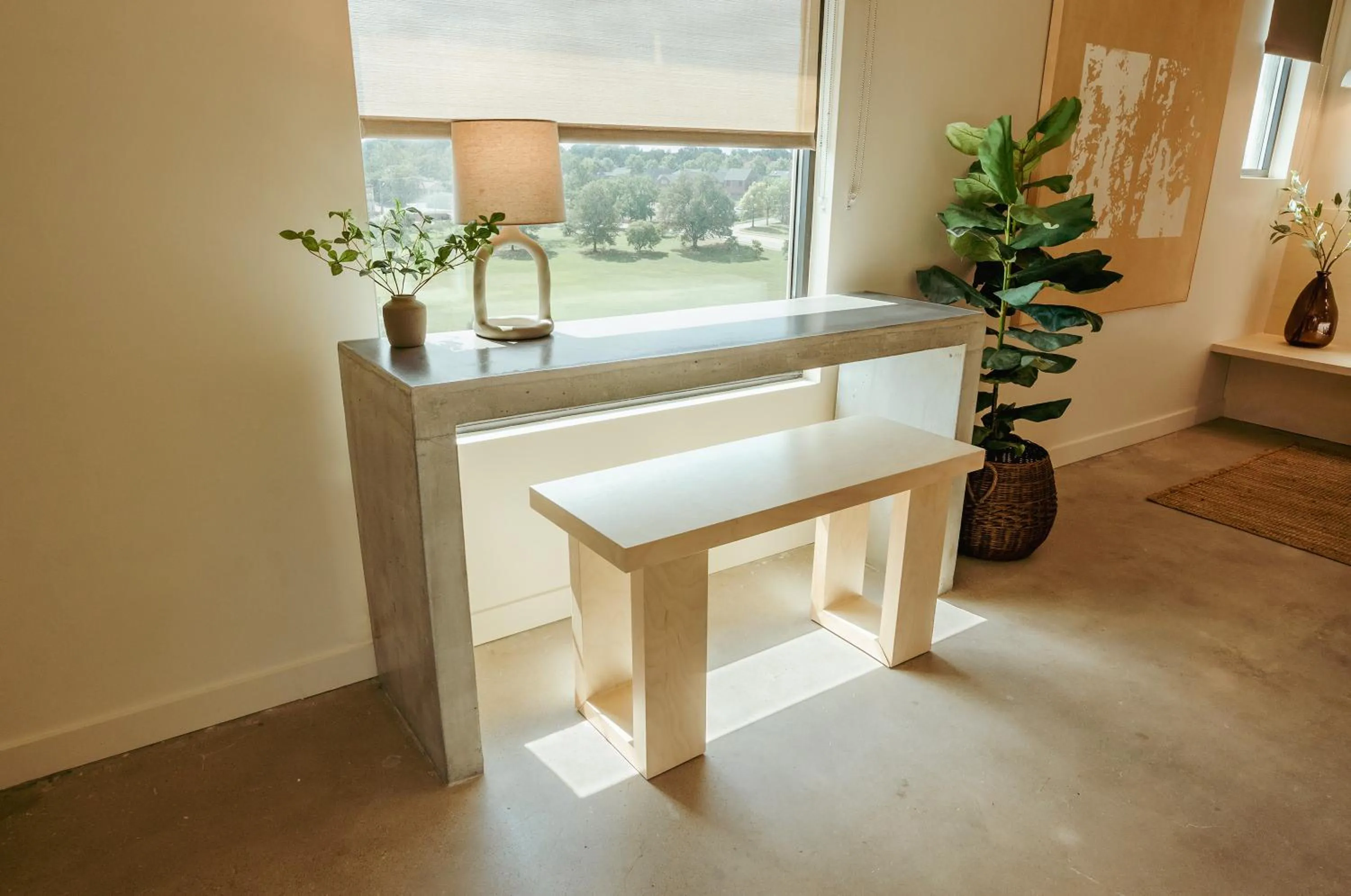 Decorative detail in Brut Hotel