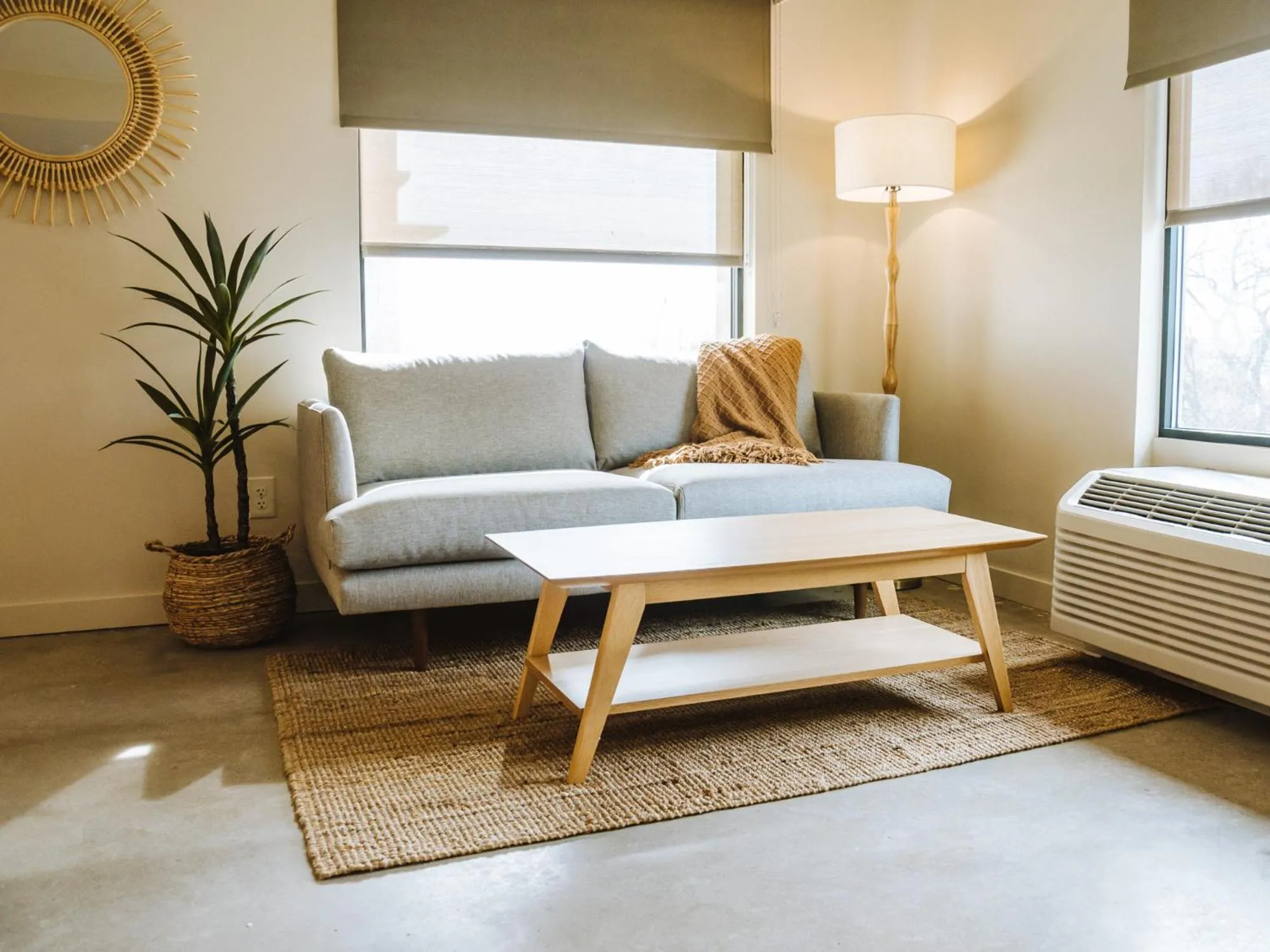 Seating area in Brut Hotel