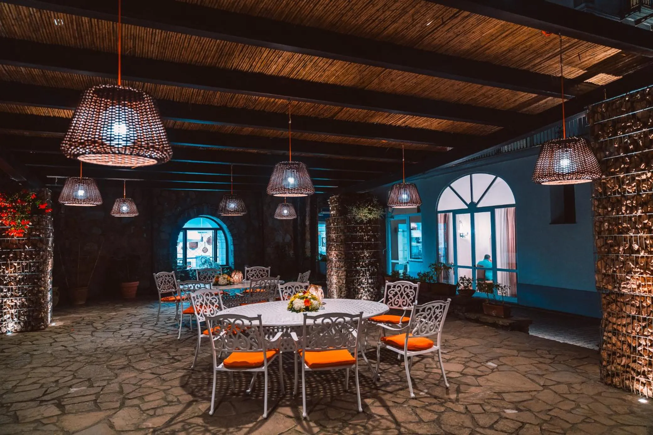 Patio in Oasi Olimpia Relais