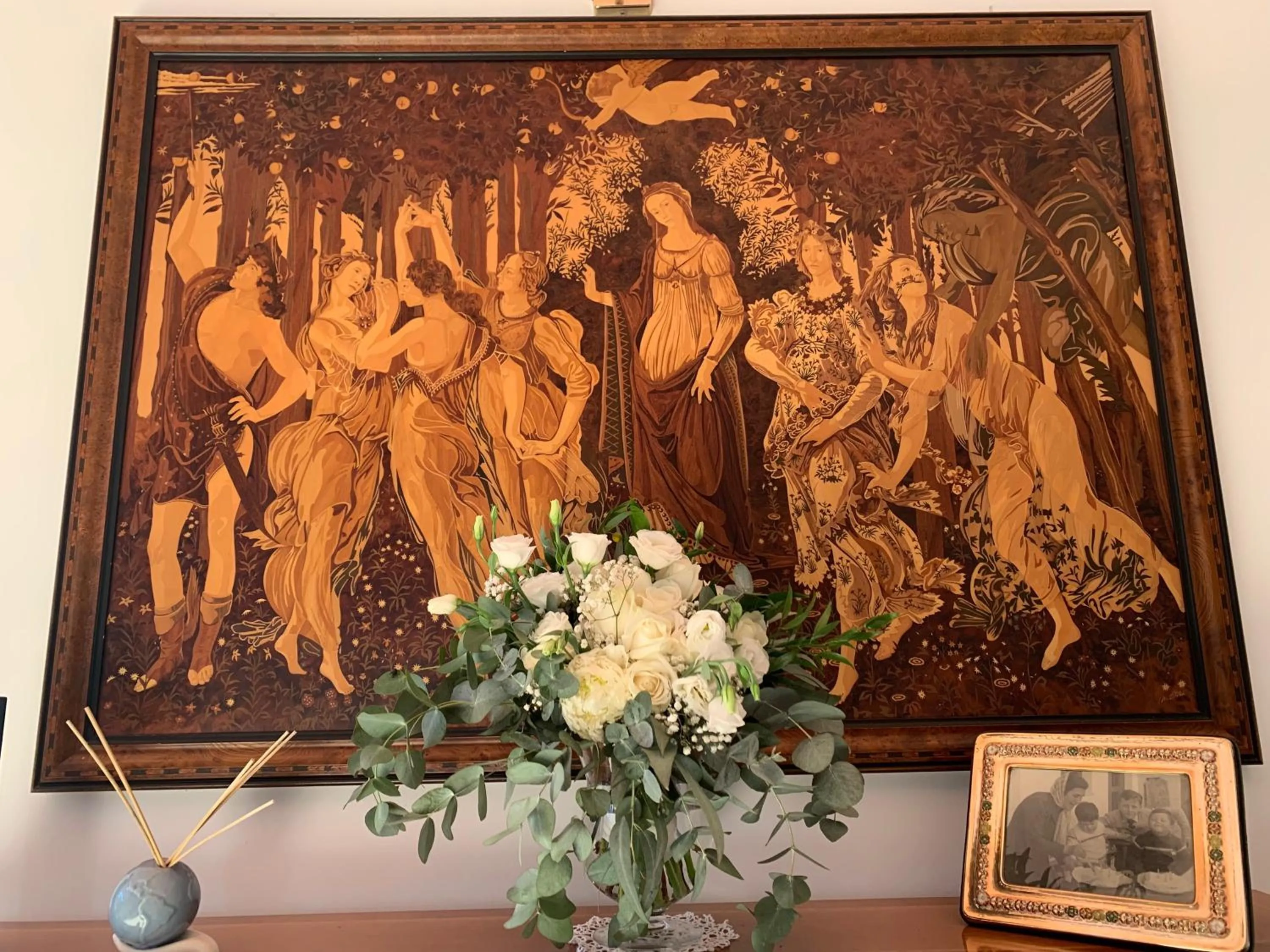 Decorative detail in Oasi Olimpia Relais