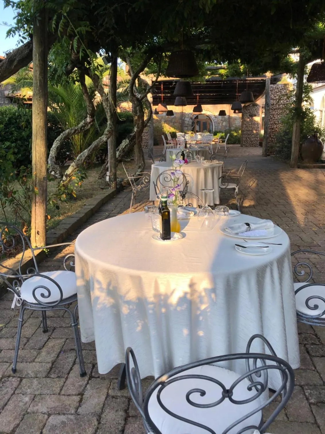 Patio in Oasi Olimpia Relais