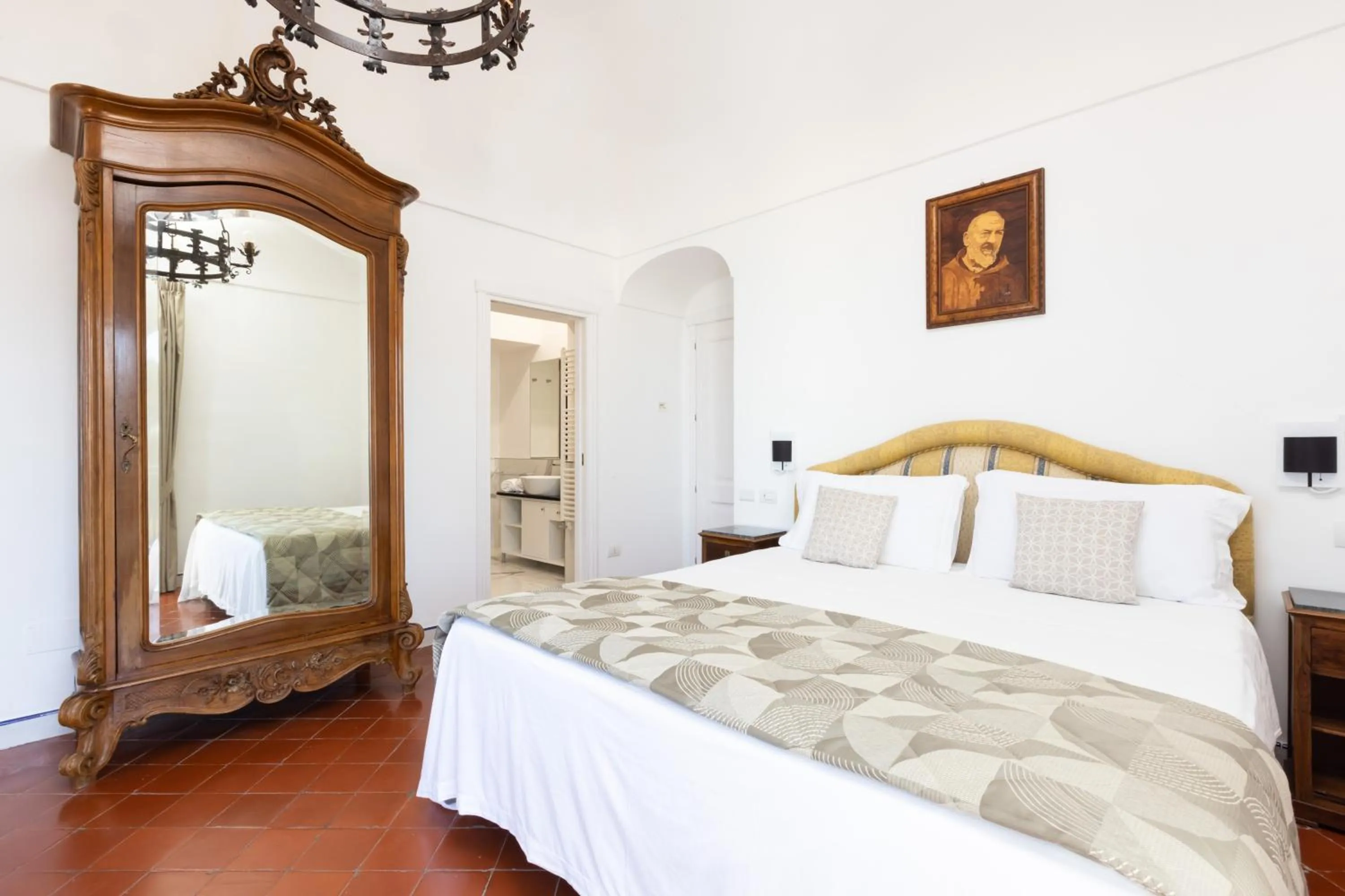 Bedroom, Bed in Oasi Olimpia Relais