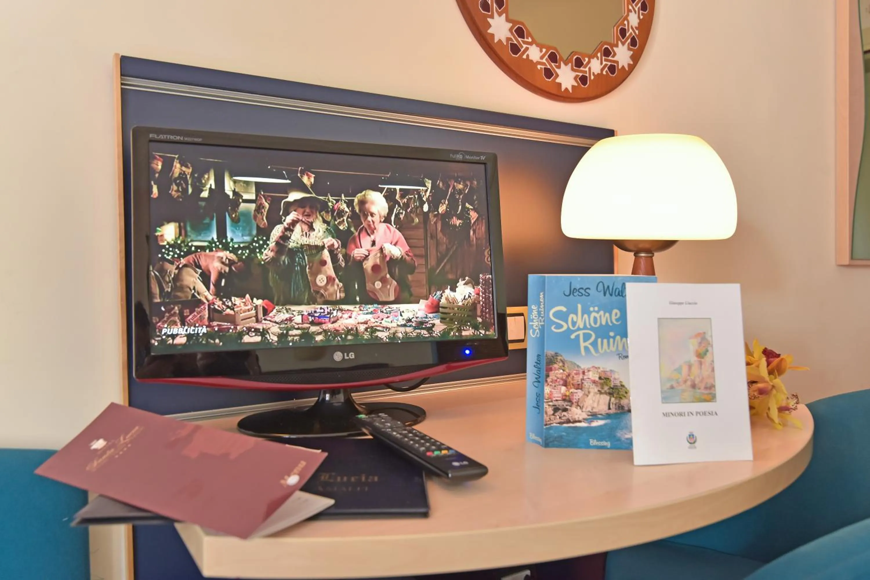 Decorative detail in Hotel Santa Lucia