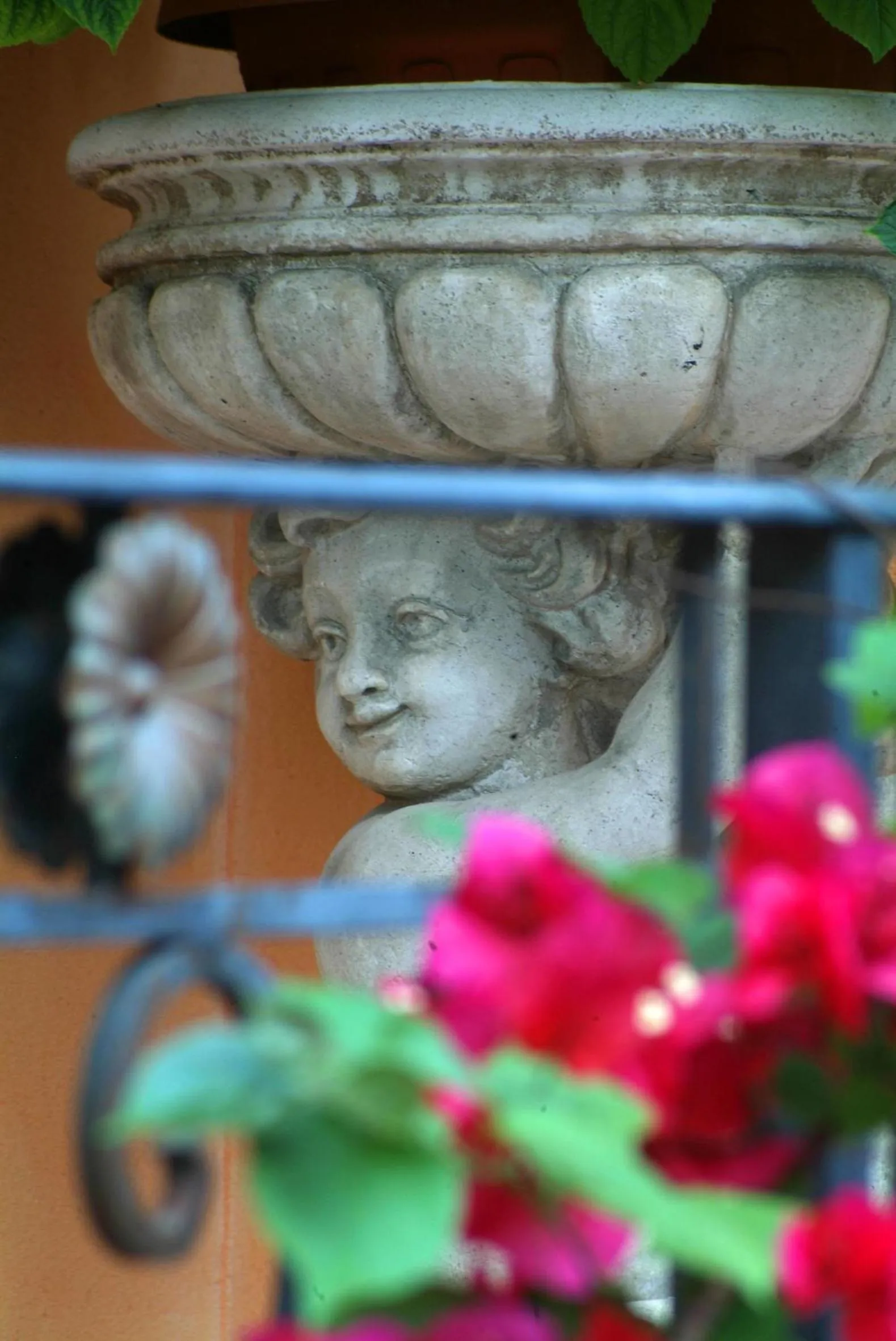 Decorative detail in Hotel Santa Lucia