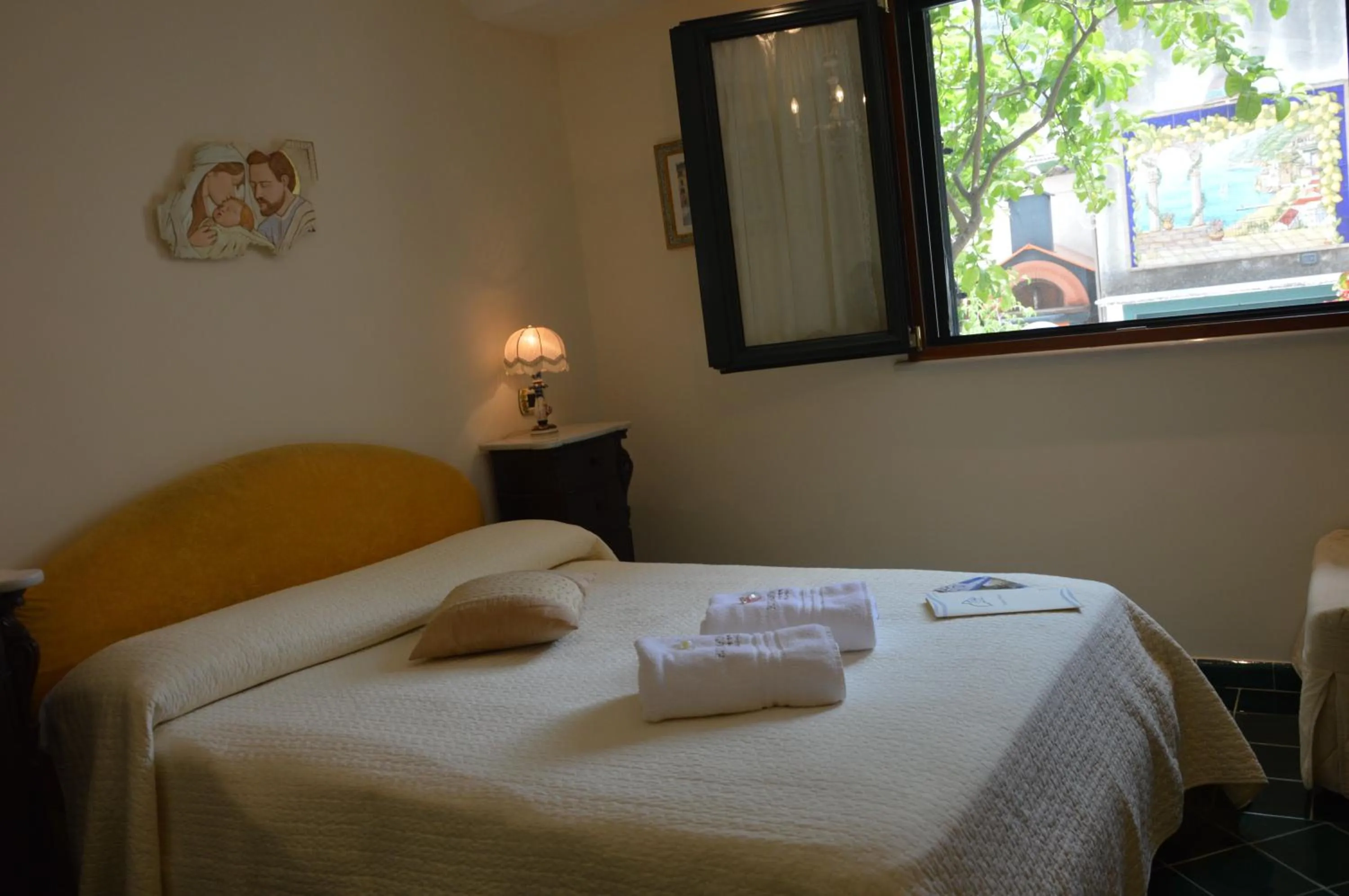 Bed in Hotel Santa Lucia