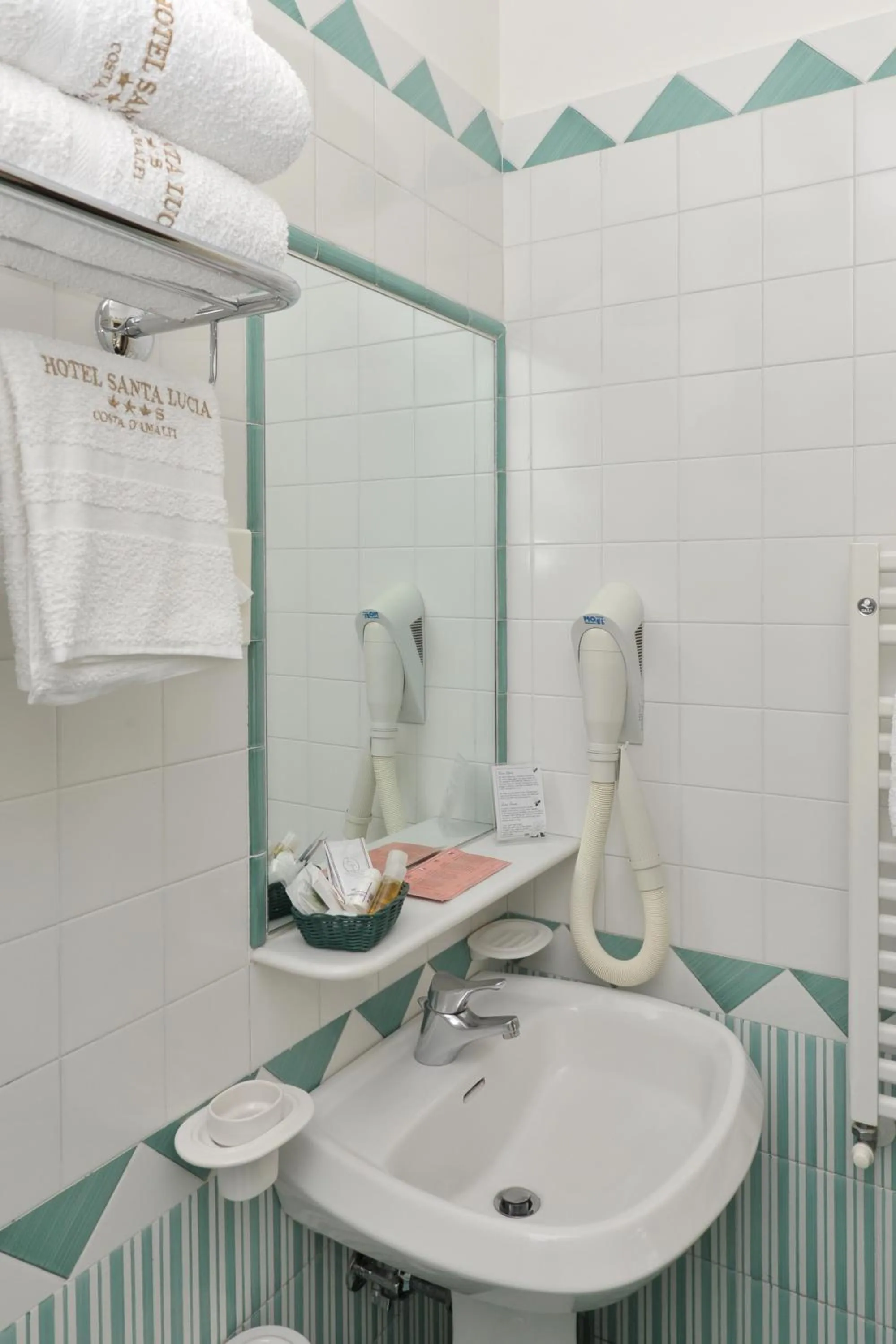 Bathroom in Hotel Santa Lucia