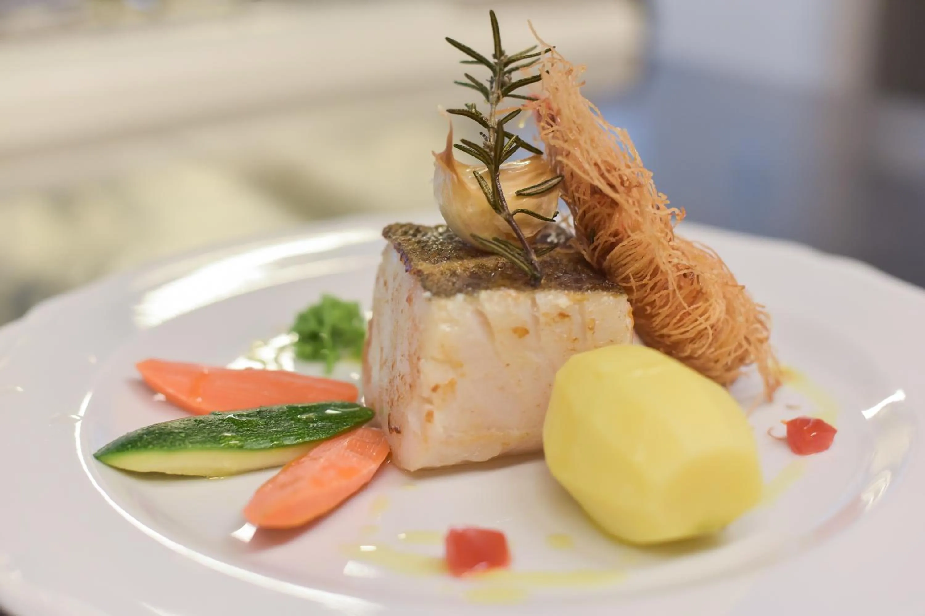 Food close-up in Hotel Santa Lucia