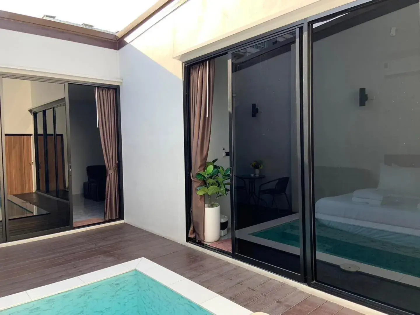 Double Room with Pool View in VEVILLA Double Room with Pool View in VEVILLA