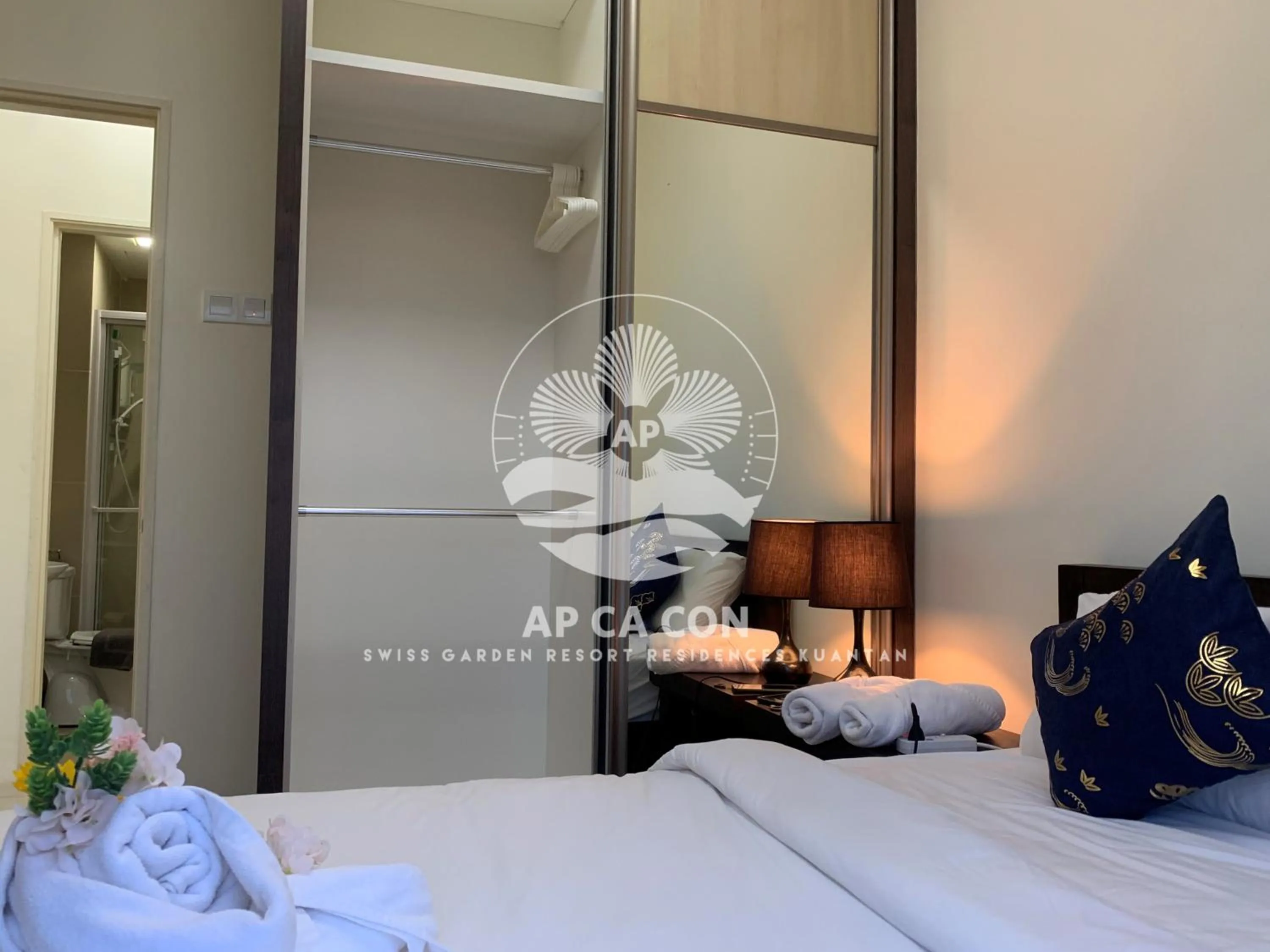 Bed in SG Resort Residences Kuantan by AP CA CON