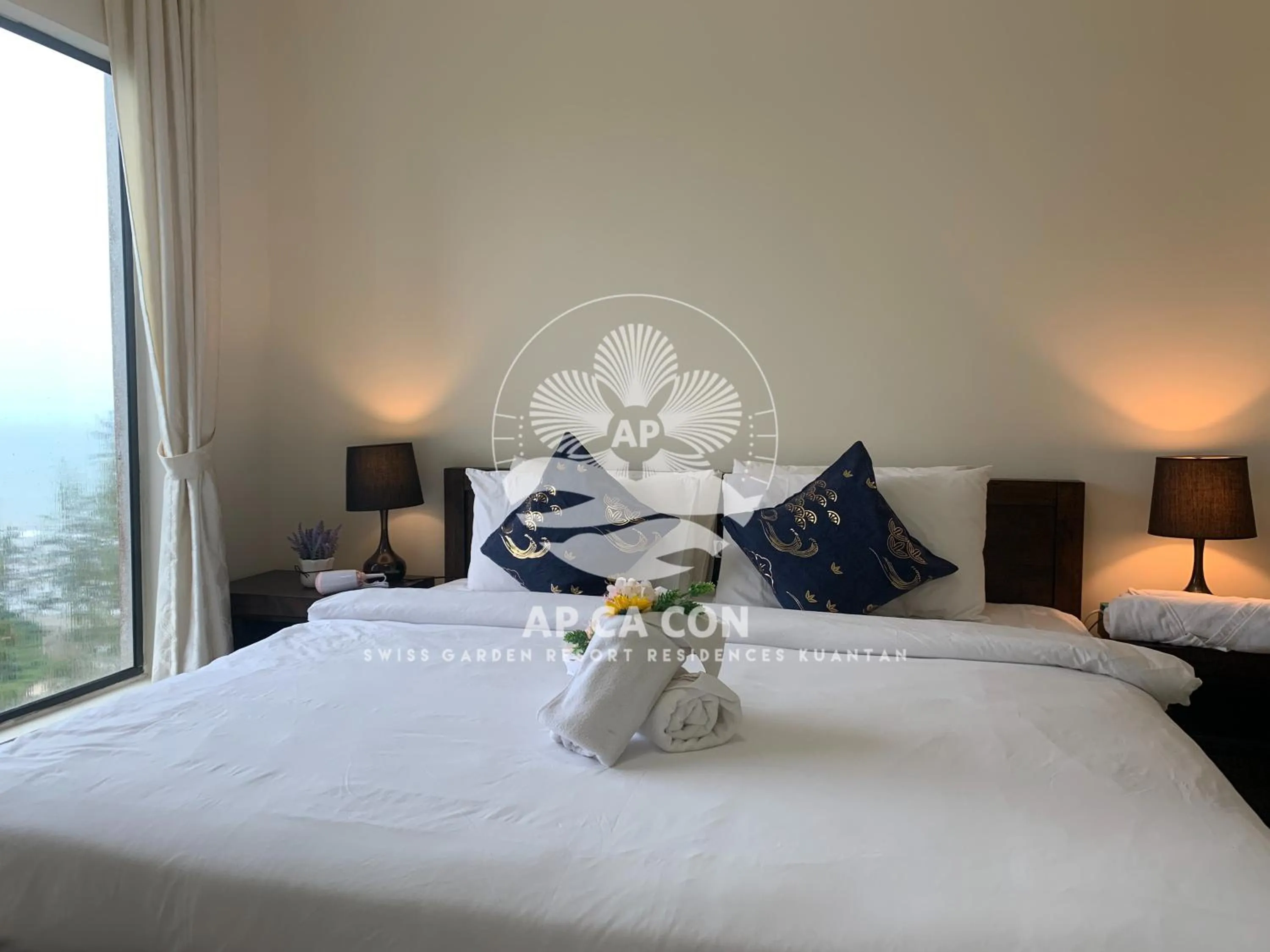 Bed in SG Resort Residences Kuantan by AP CA CON