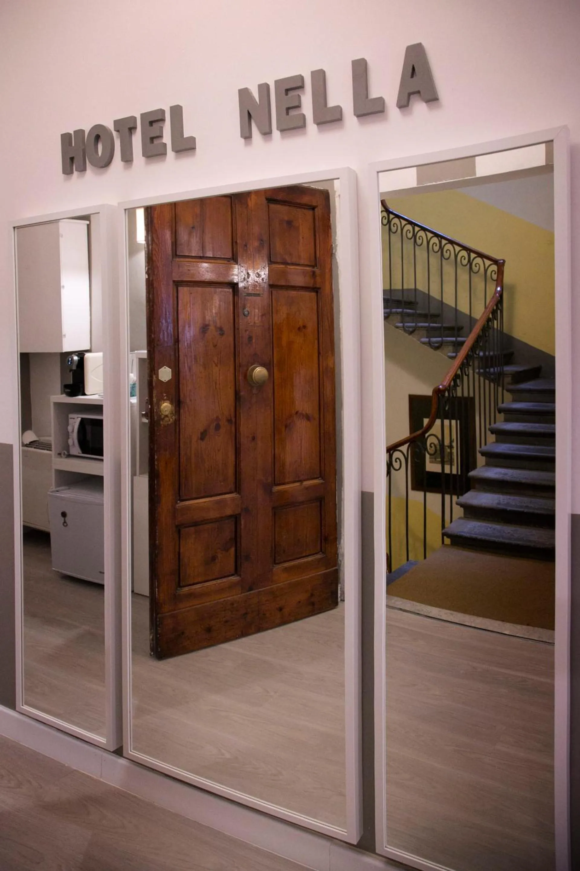 Decorative detail in Hotel Nella