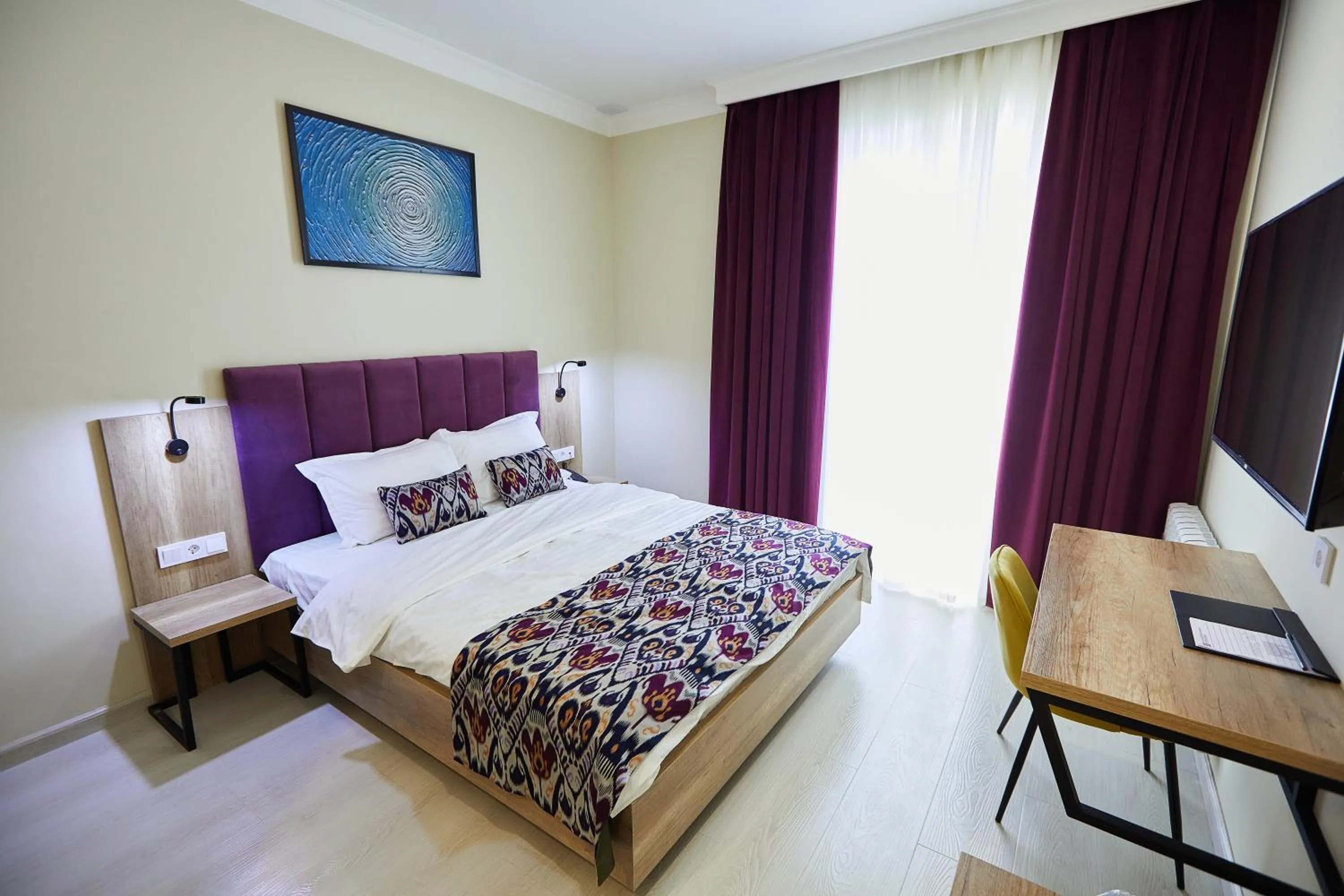 Bedroom, Bed in OLD TASHKENT Hotel & Spa