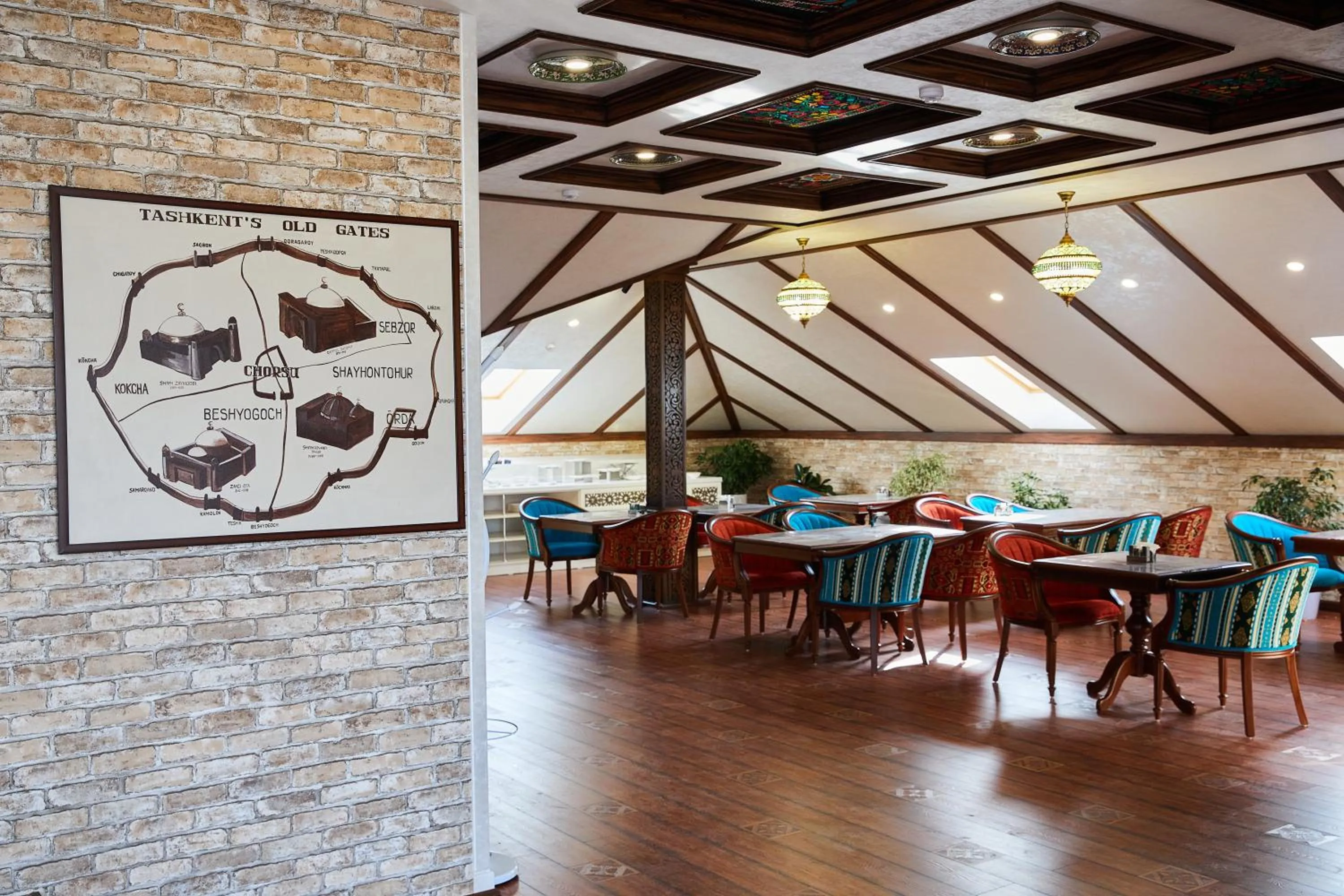 Restaurant/places to eat in OLD TASHKENT Hotel & Spa