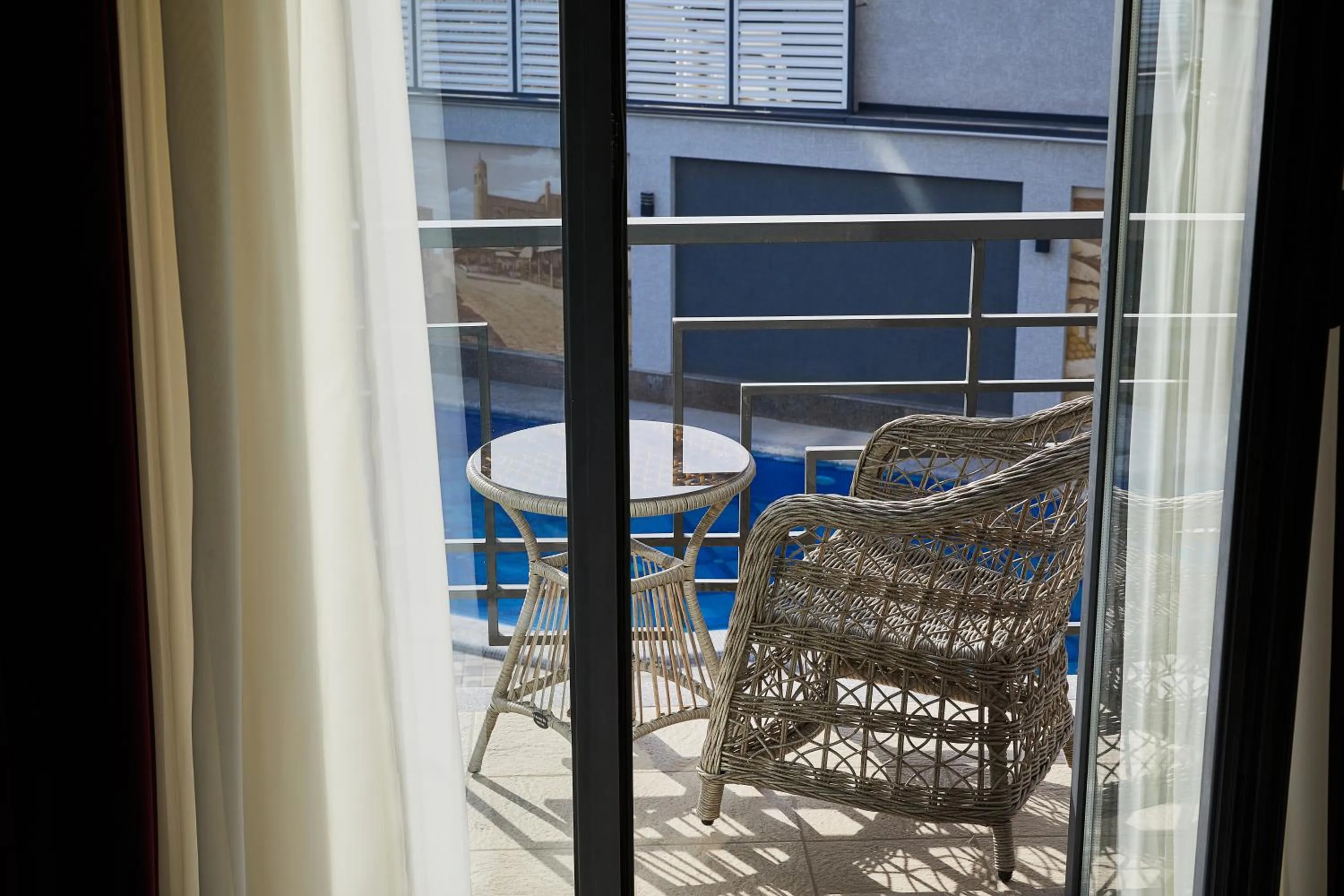 Balcony/Terrace in OLD TASHKENT Hotel & Spa