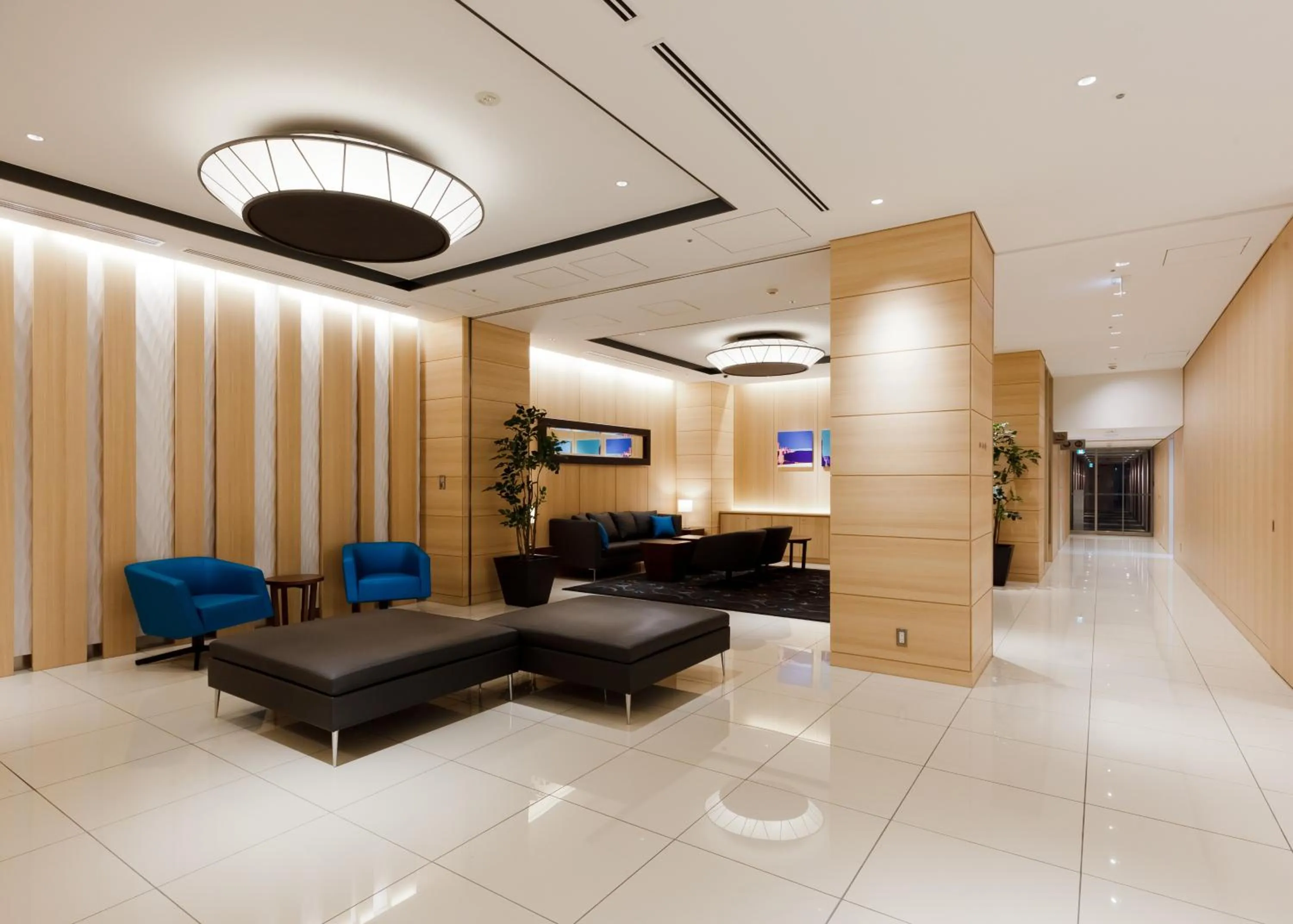 Lobby or reception, Lobby/Reception in KEIKYU EX INN HANEDA 3 minutes walk from A2 Exit of Tenkubashi Station