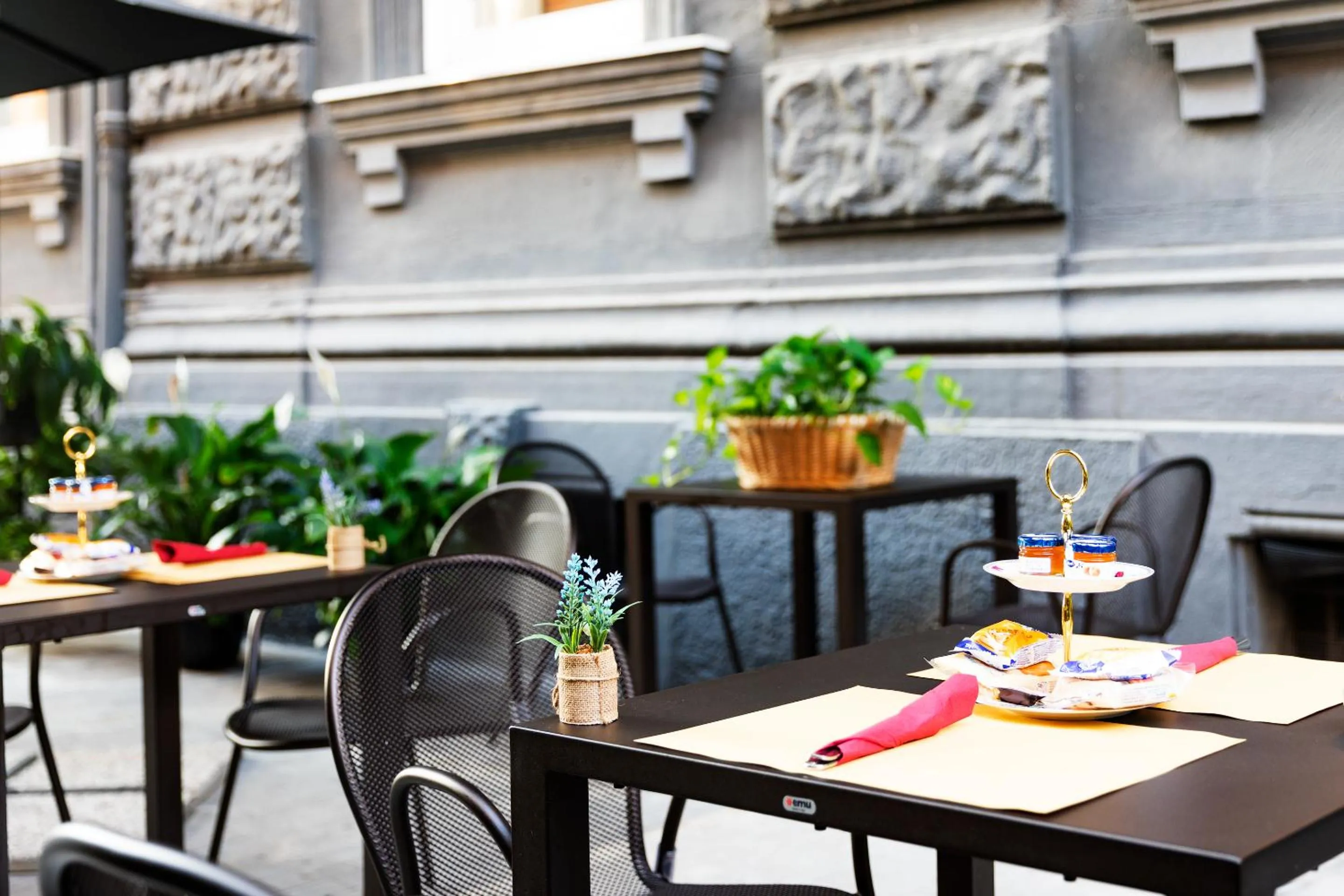 Patio in Rex Lifestyle Hotel