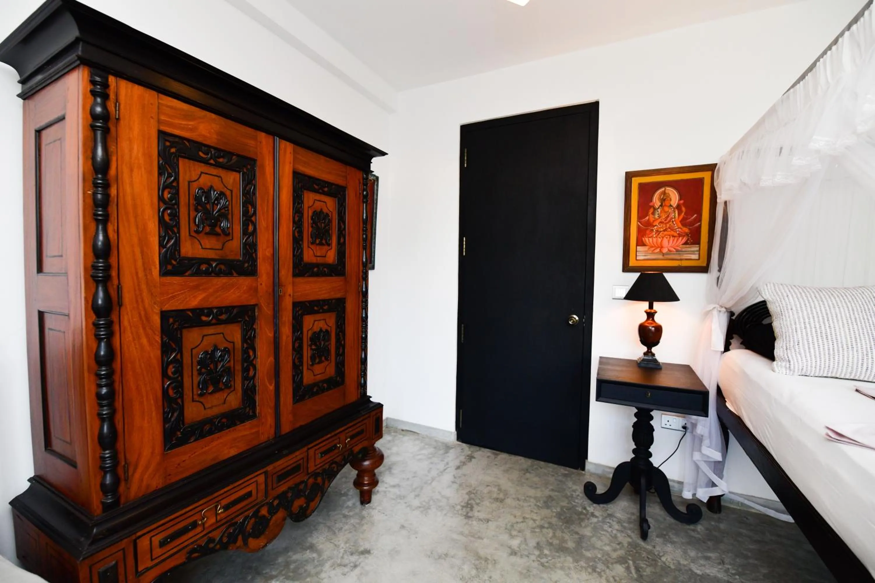 Bed in TROPICAL HOUSE - Jungleside Villa