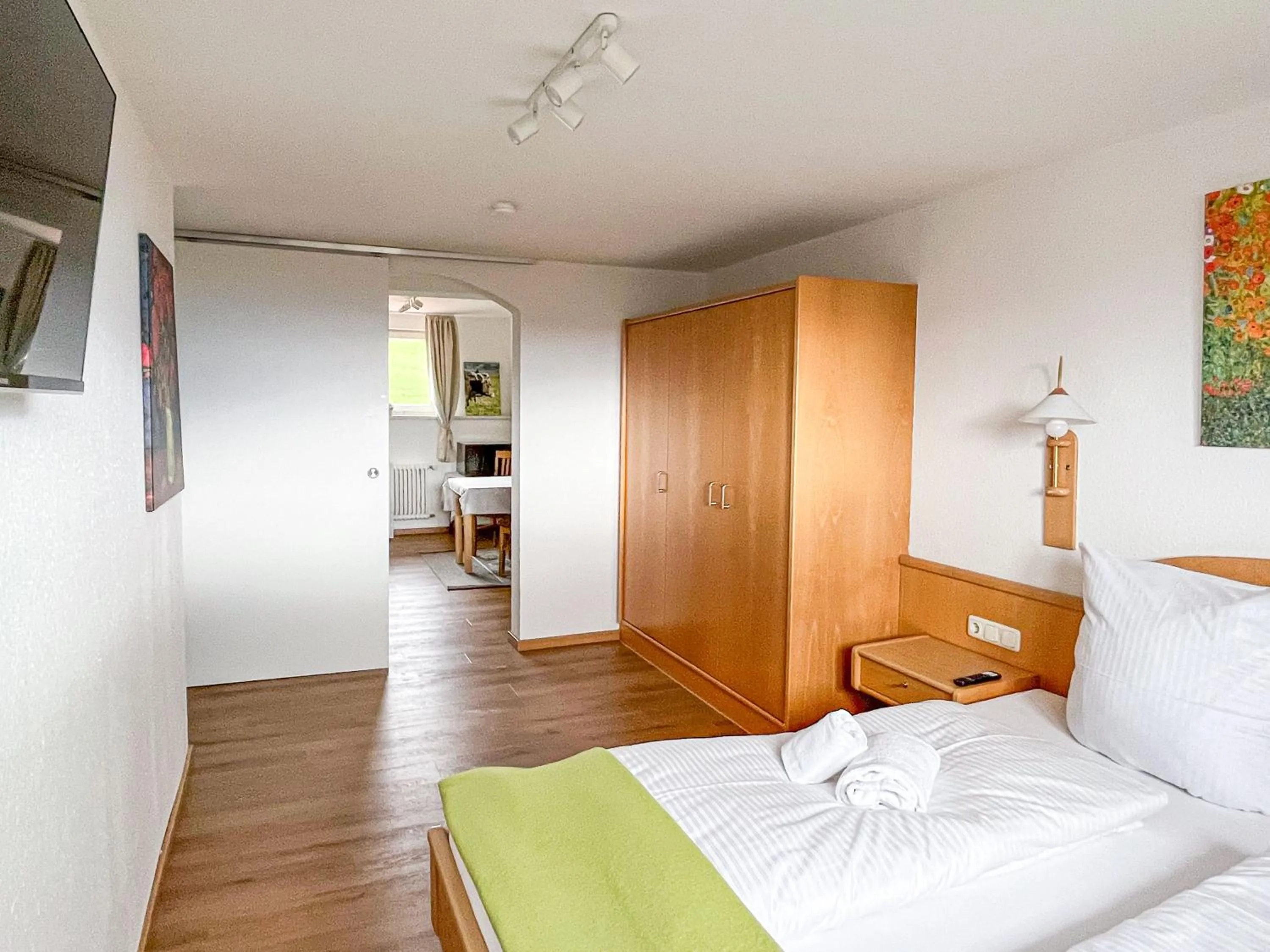 Photo of the whole room, Bed in Hotel Bergstätter Hof