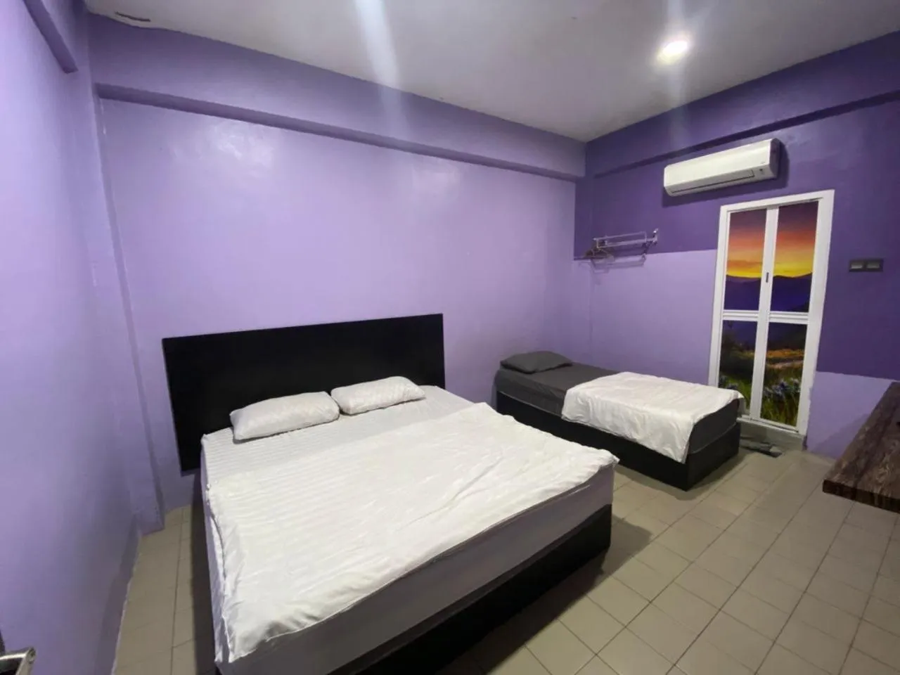 Toilet, Bed in Hotel station 24