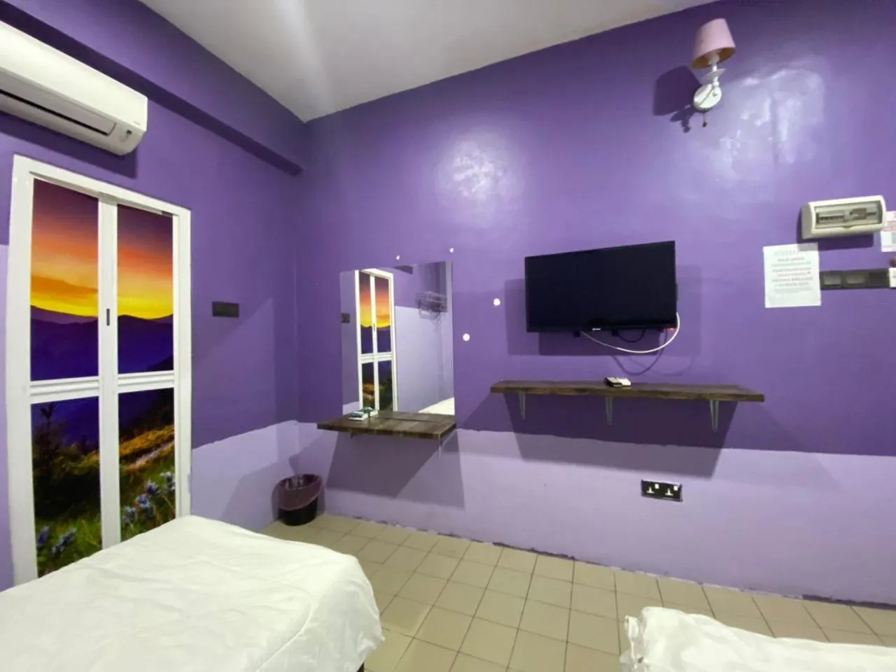 Toilet, Bed in Hotel station 24