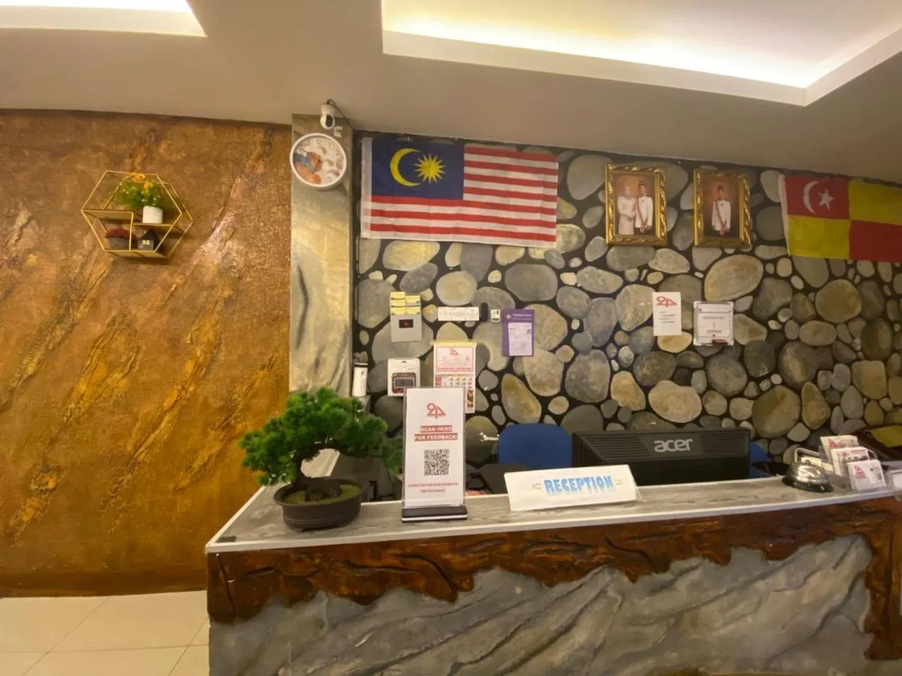 Lobby or reception in Hotel station 24