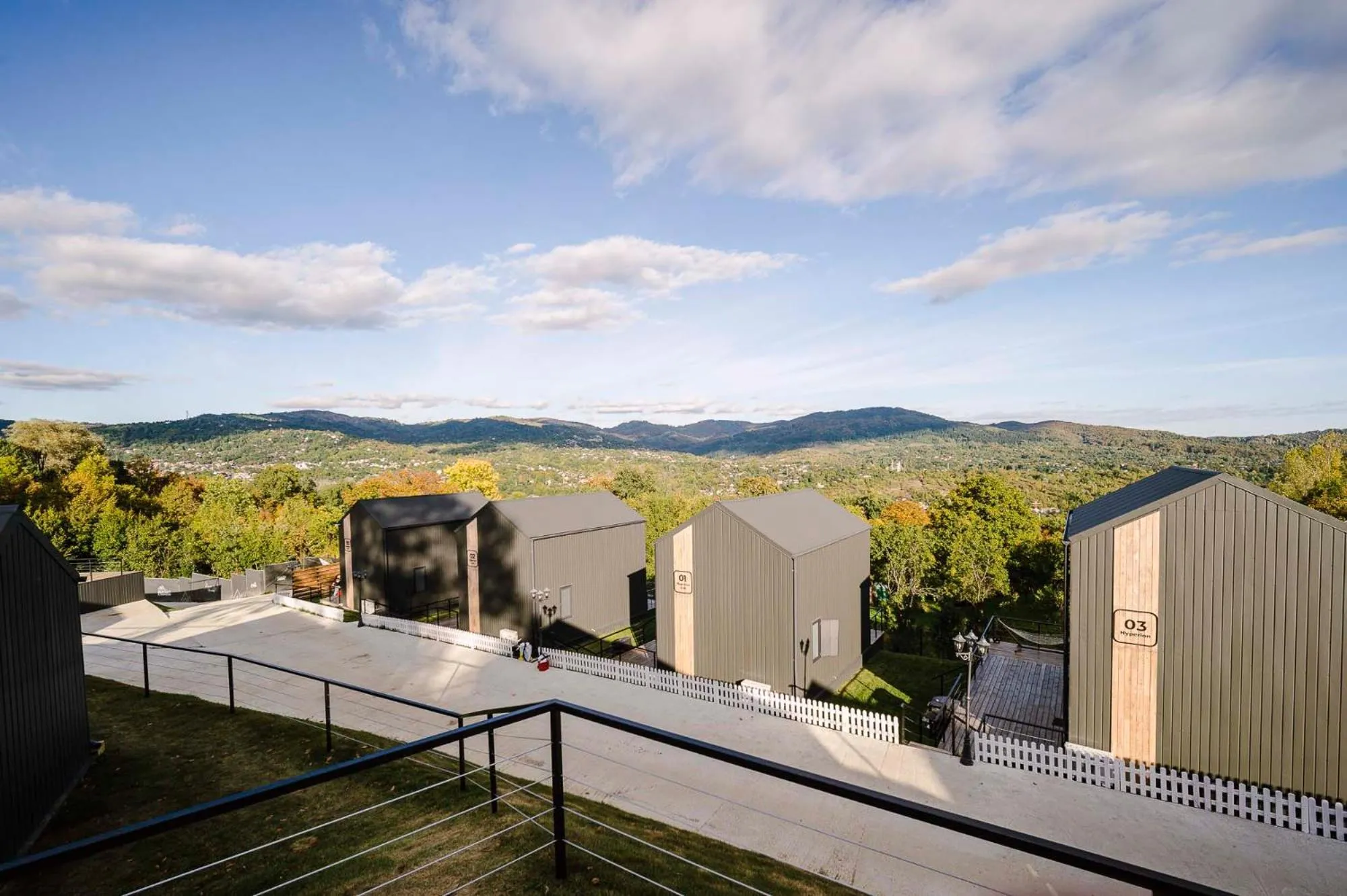 Property building in Moon Village Comarnic